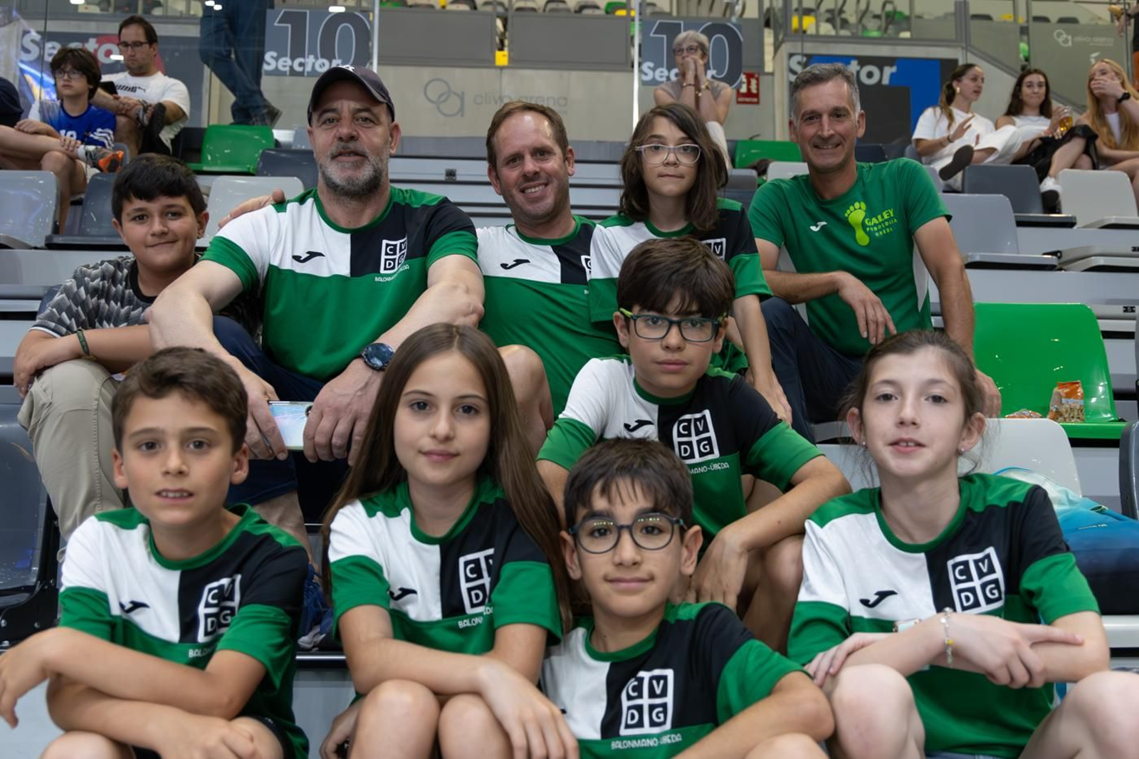 Las gradas del Olivo Arena en las semis de la Copa del Rey de balonmano, en imágenes