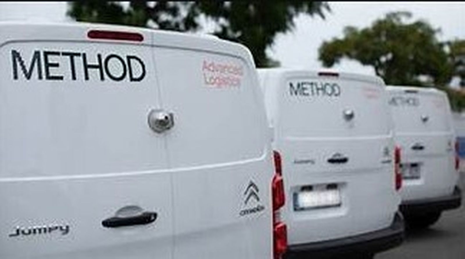 Vehículos de de Method Advanced Logistics.