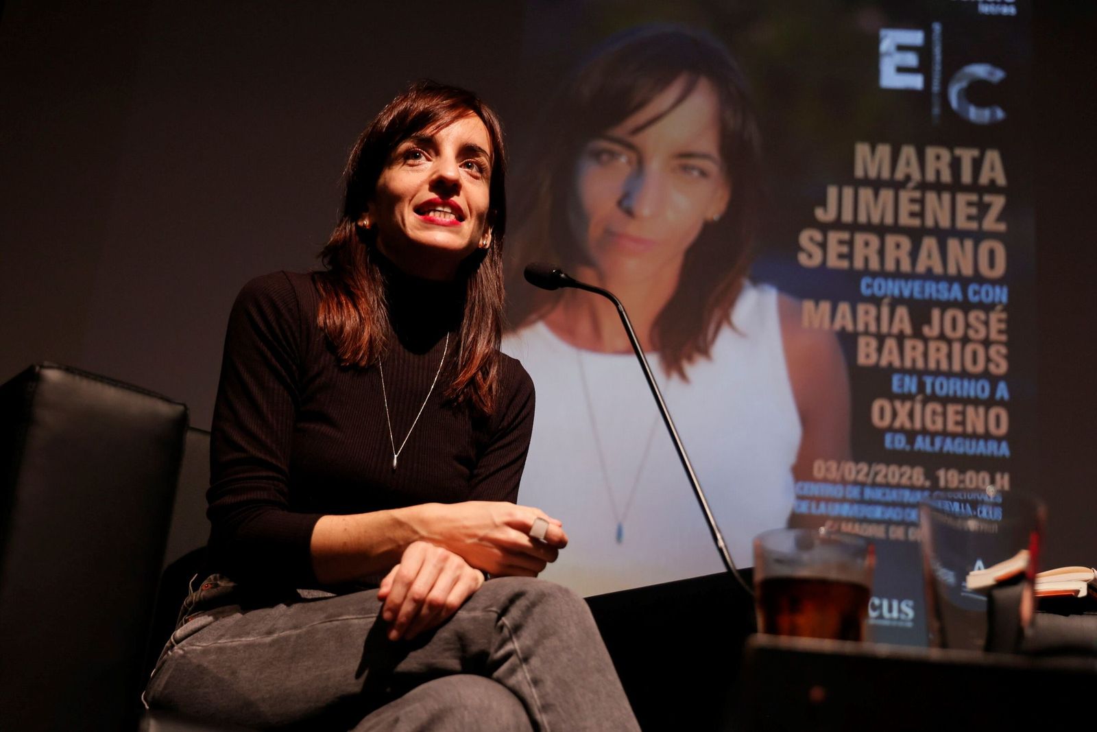 Marta Jiménez Serrano, el pasado martes en Sevilla.