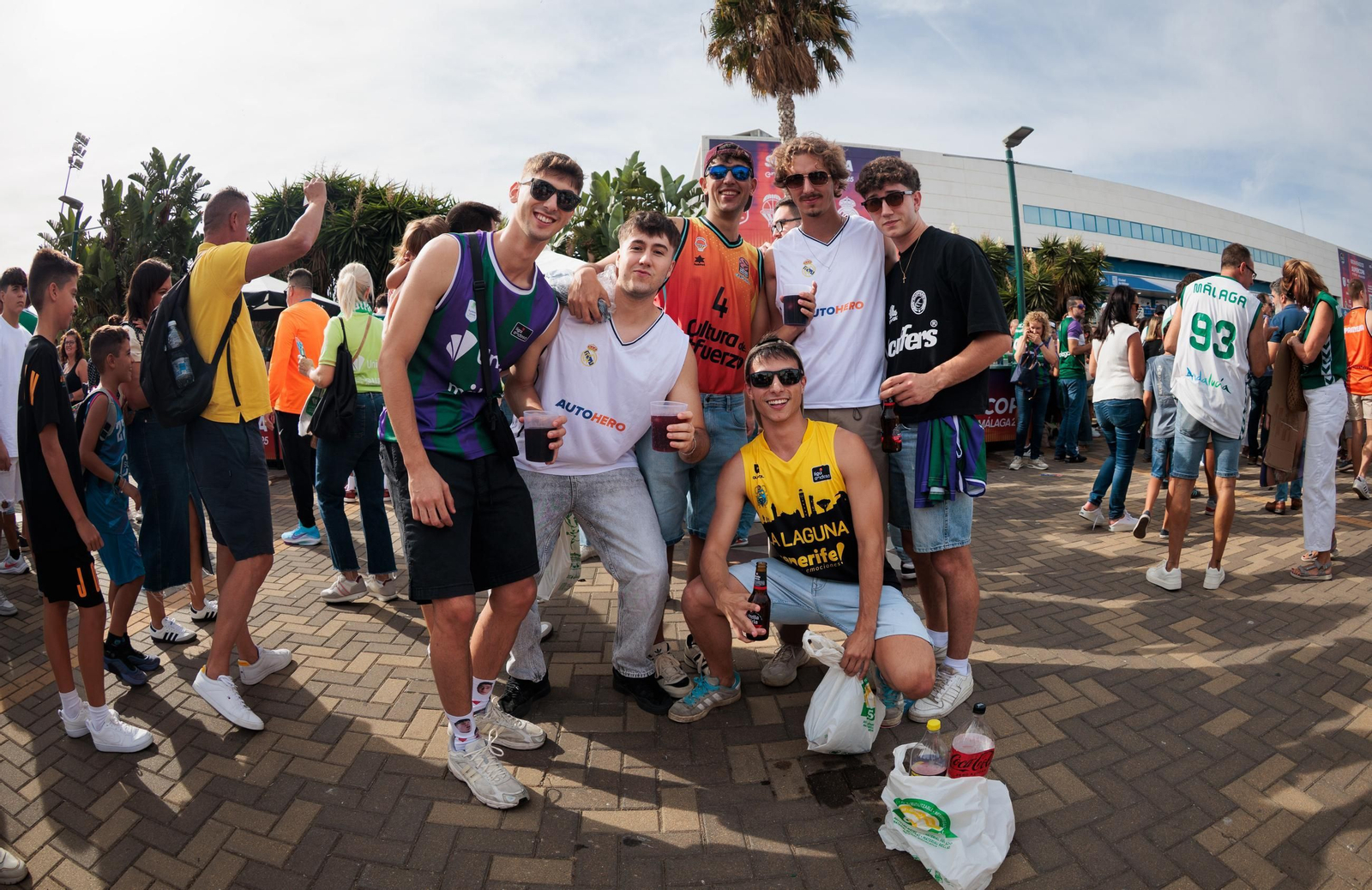 La Fan Zone de la Supercopa de Málaga