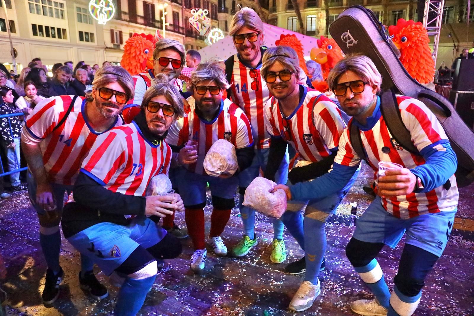 La Batalla de las Flores del Carnaval de Málaga, en imágenes