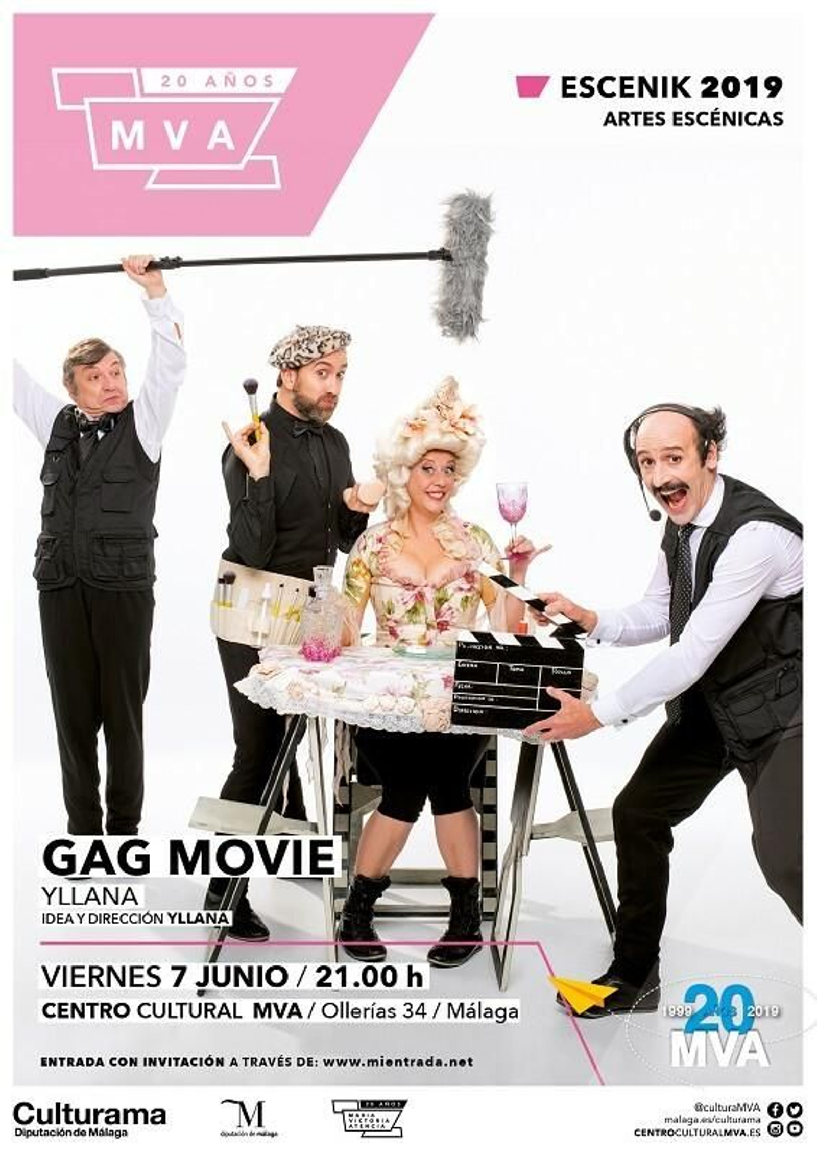 En la 'Gag movie' asistiremos a la historia del séptimo arte.