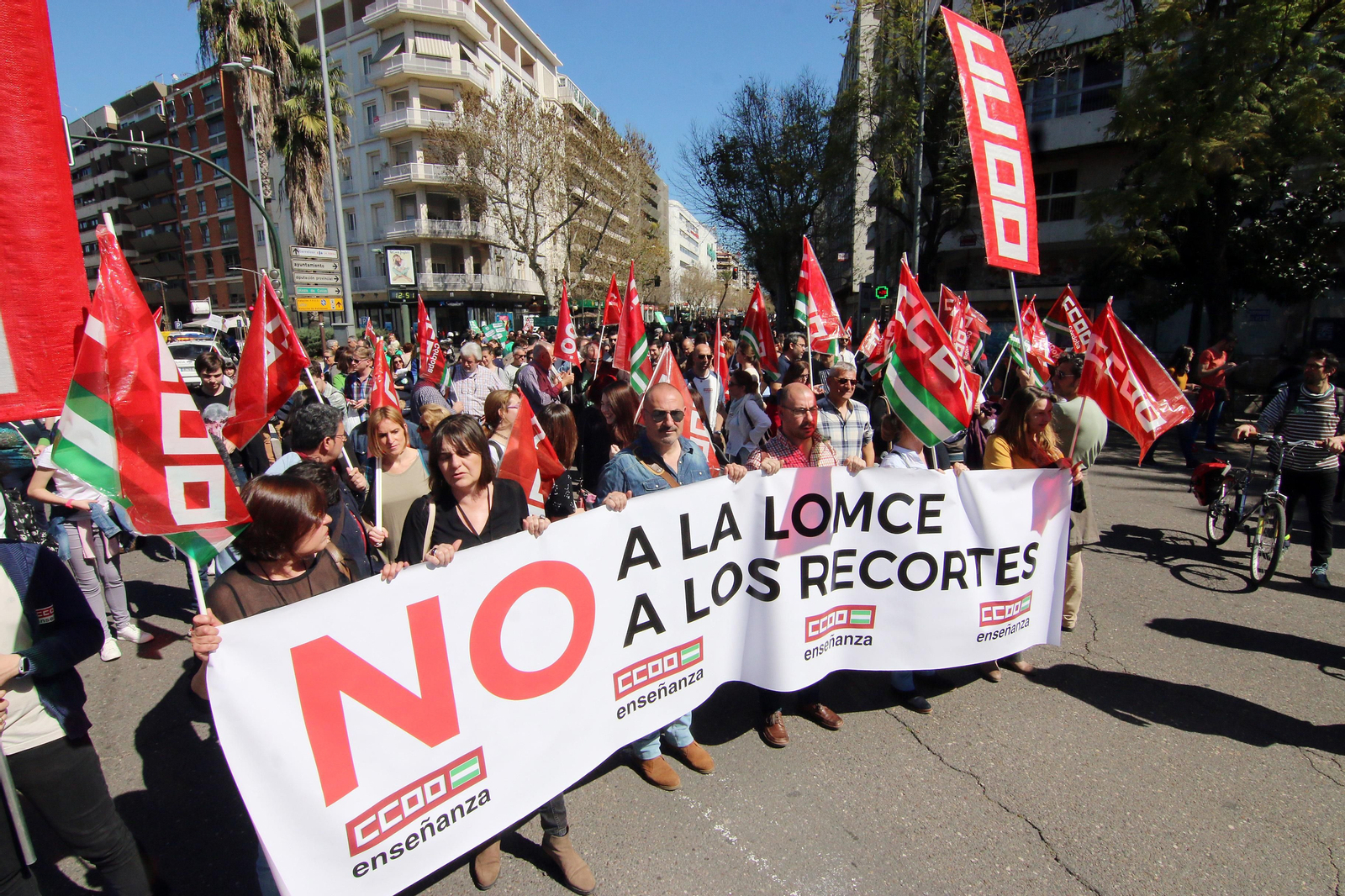 La manifestación contra la Lomce, en imágenes