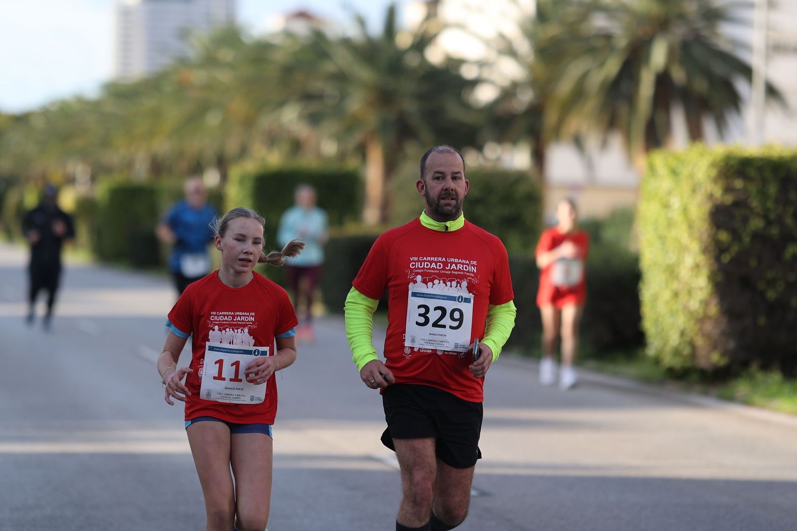 La Carrera Urbana Fundación Unicaja Sagrada Familia, en fotos