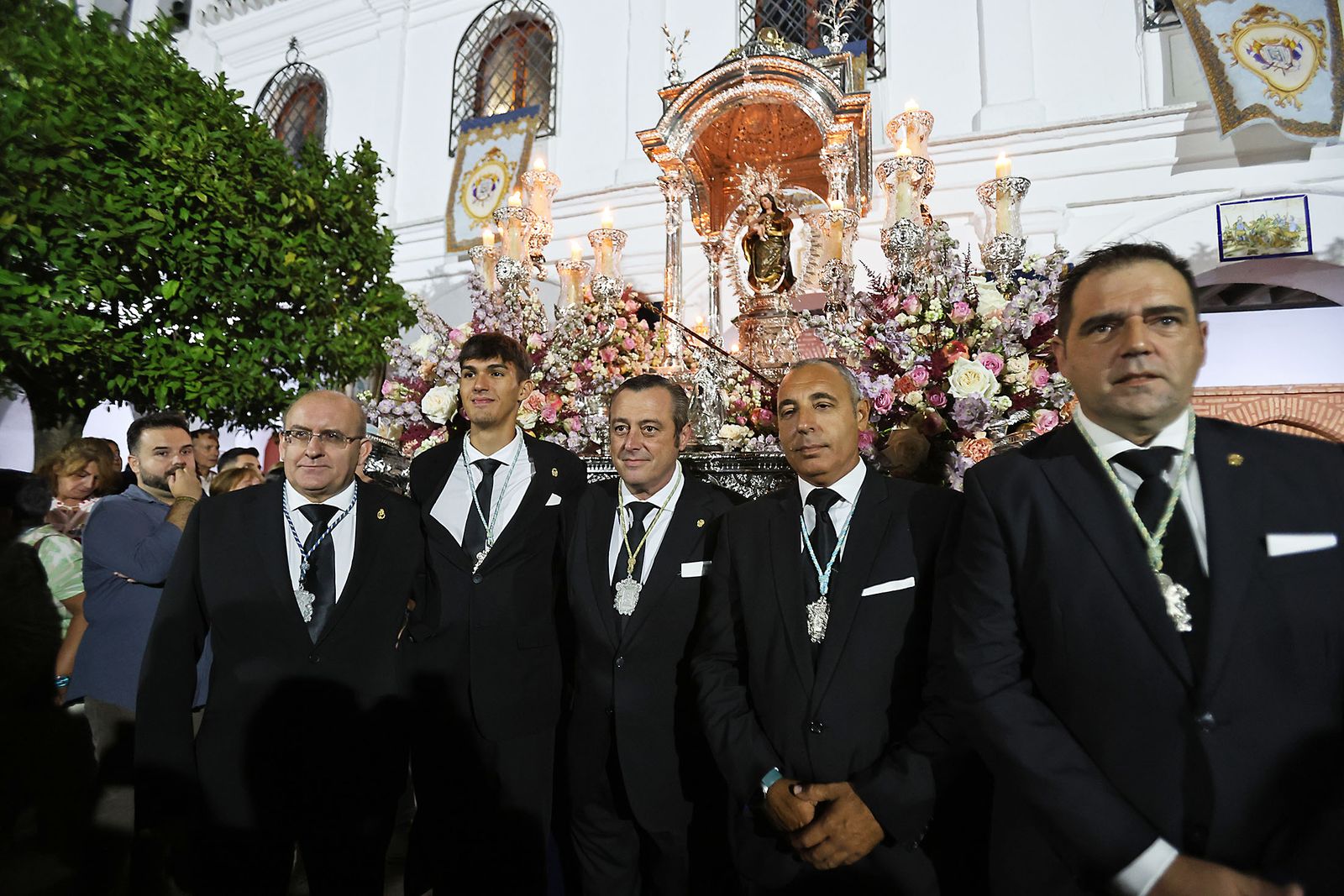 La bajada de la Virgen de La Cinta en imágenes