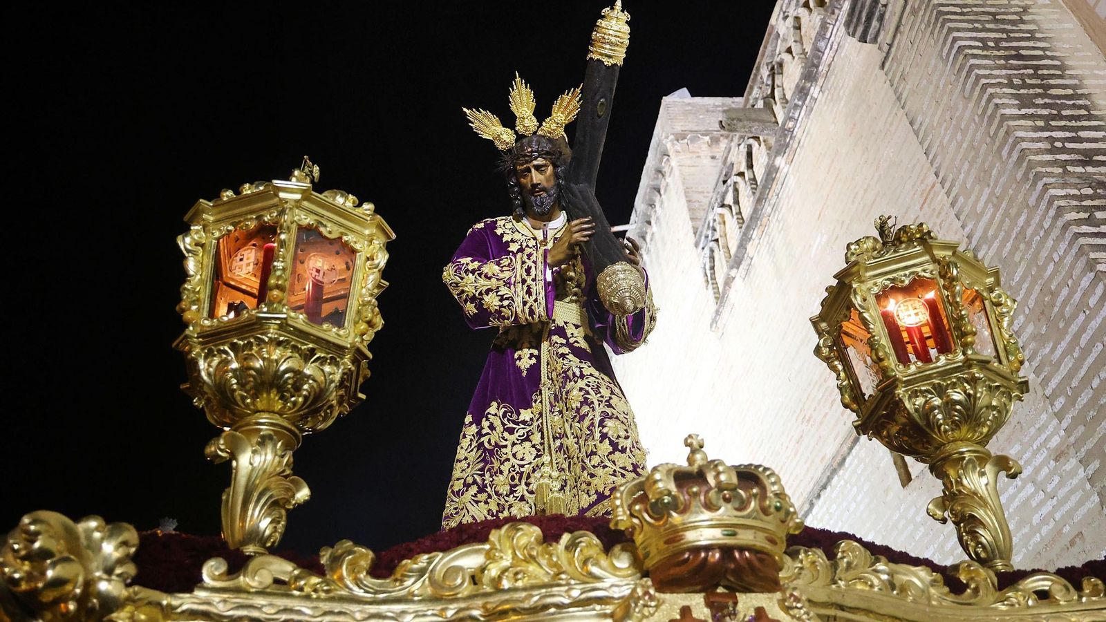 EL Señor de la Pasión en Huelva.