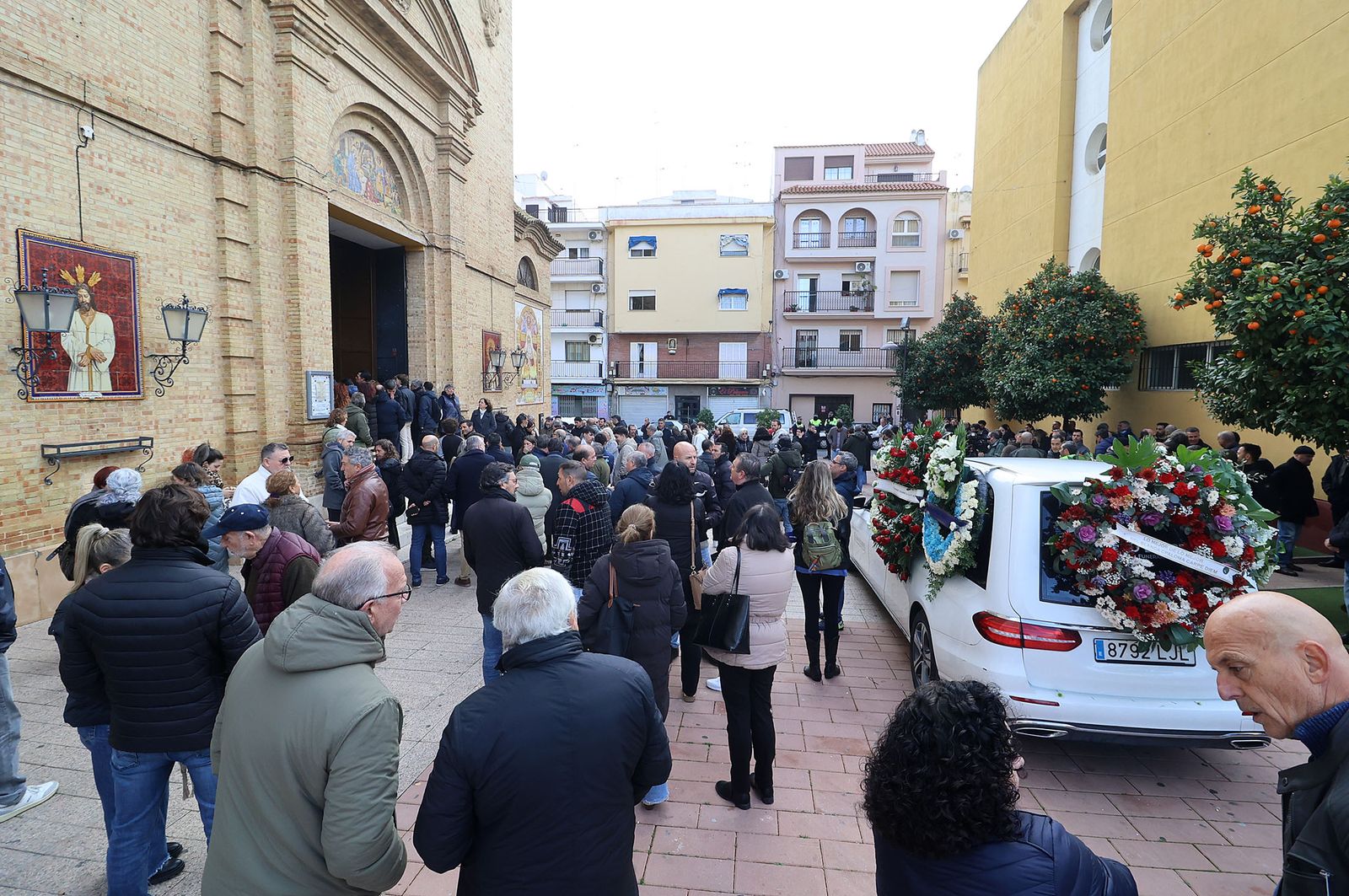 Fotografías de la misa de despedida a David Cordón