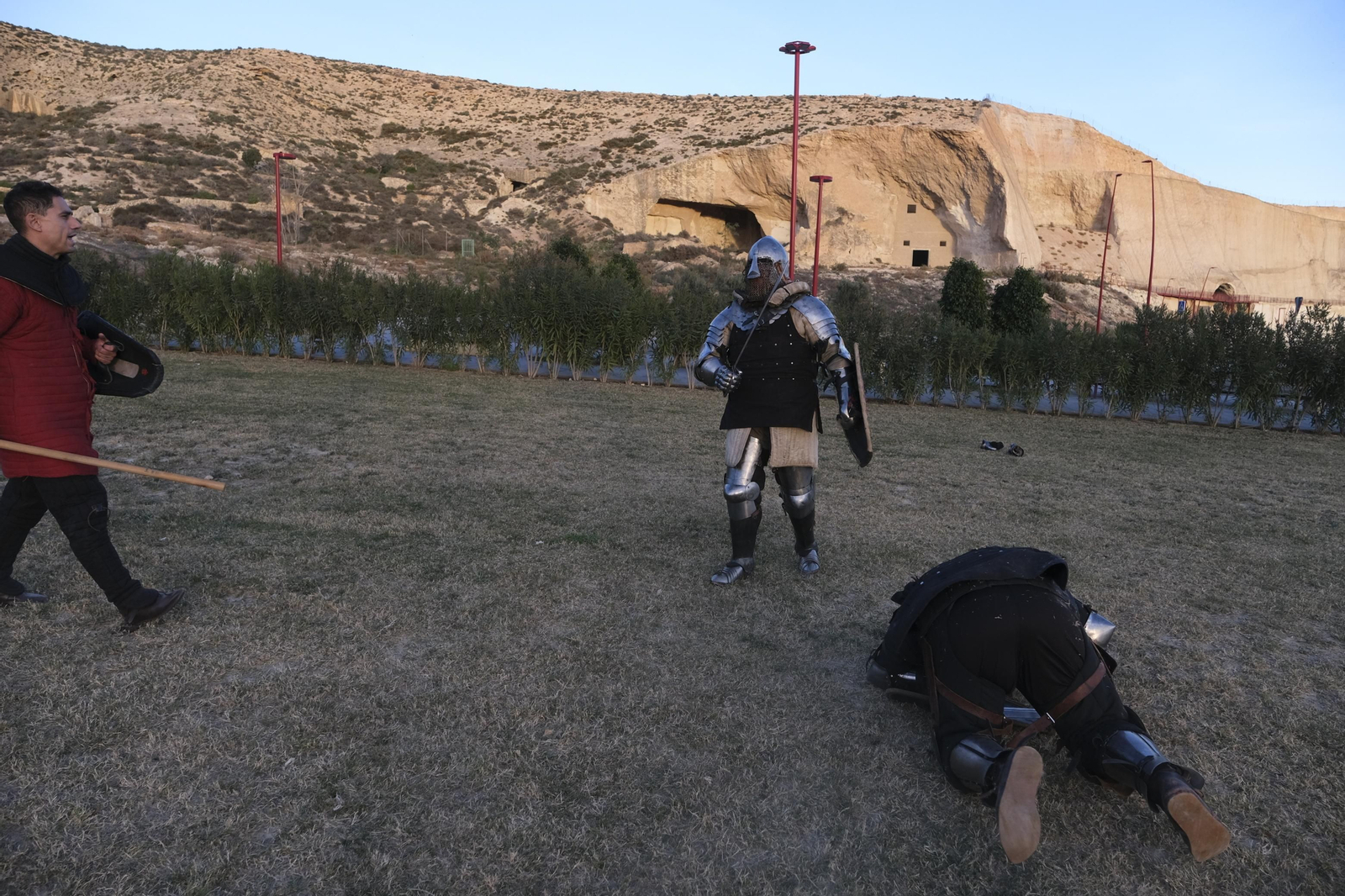 Fotogalería de los combates medievales en Almería