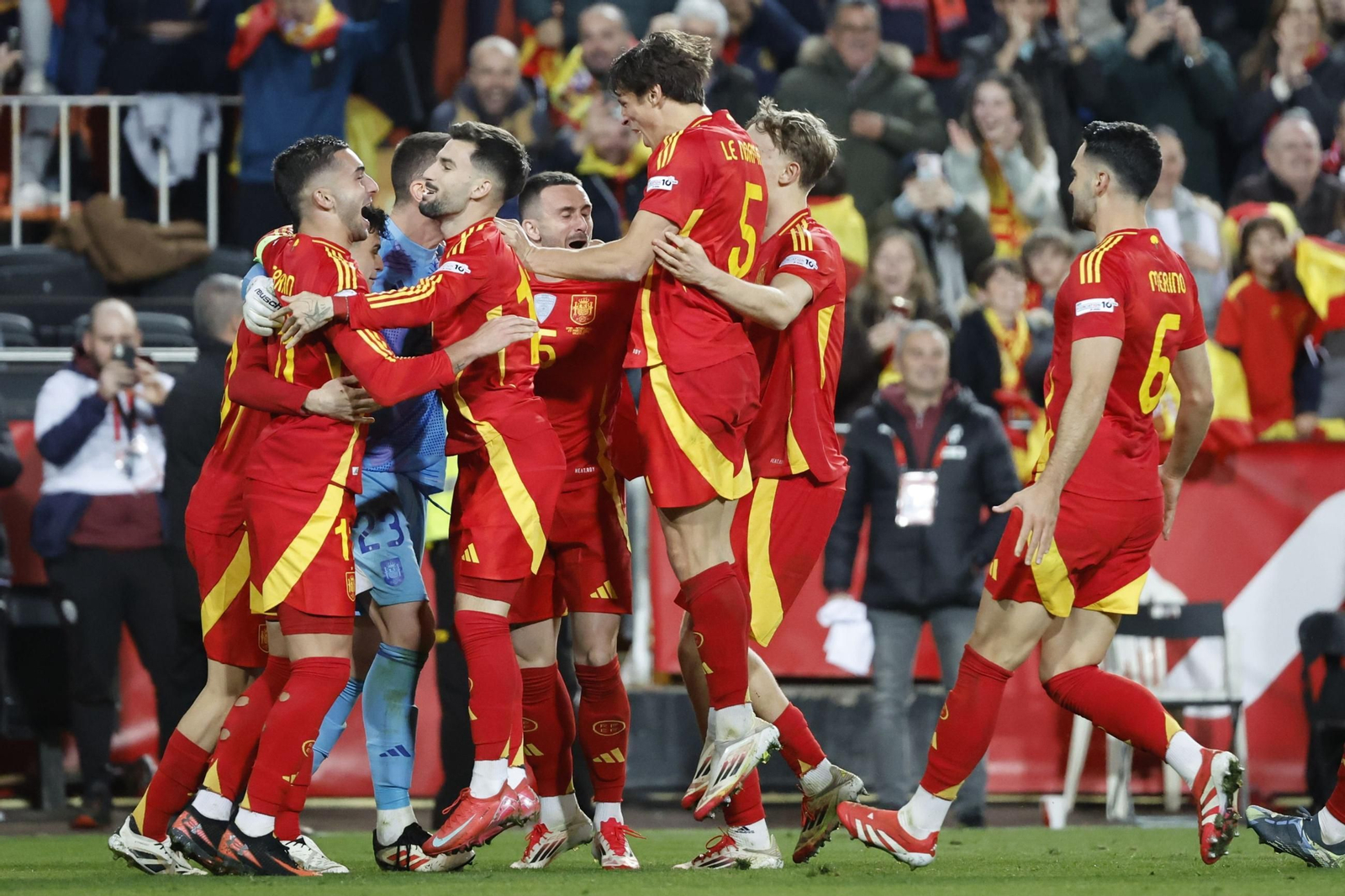 Las mejores fotos del España - Países Bajos