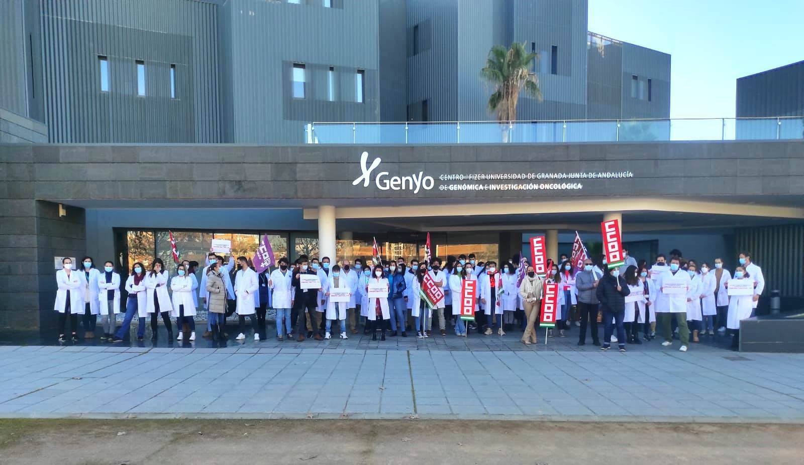 Investigadores del Centro Genyo