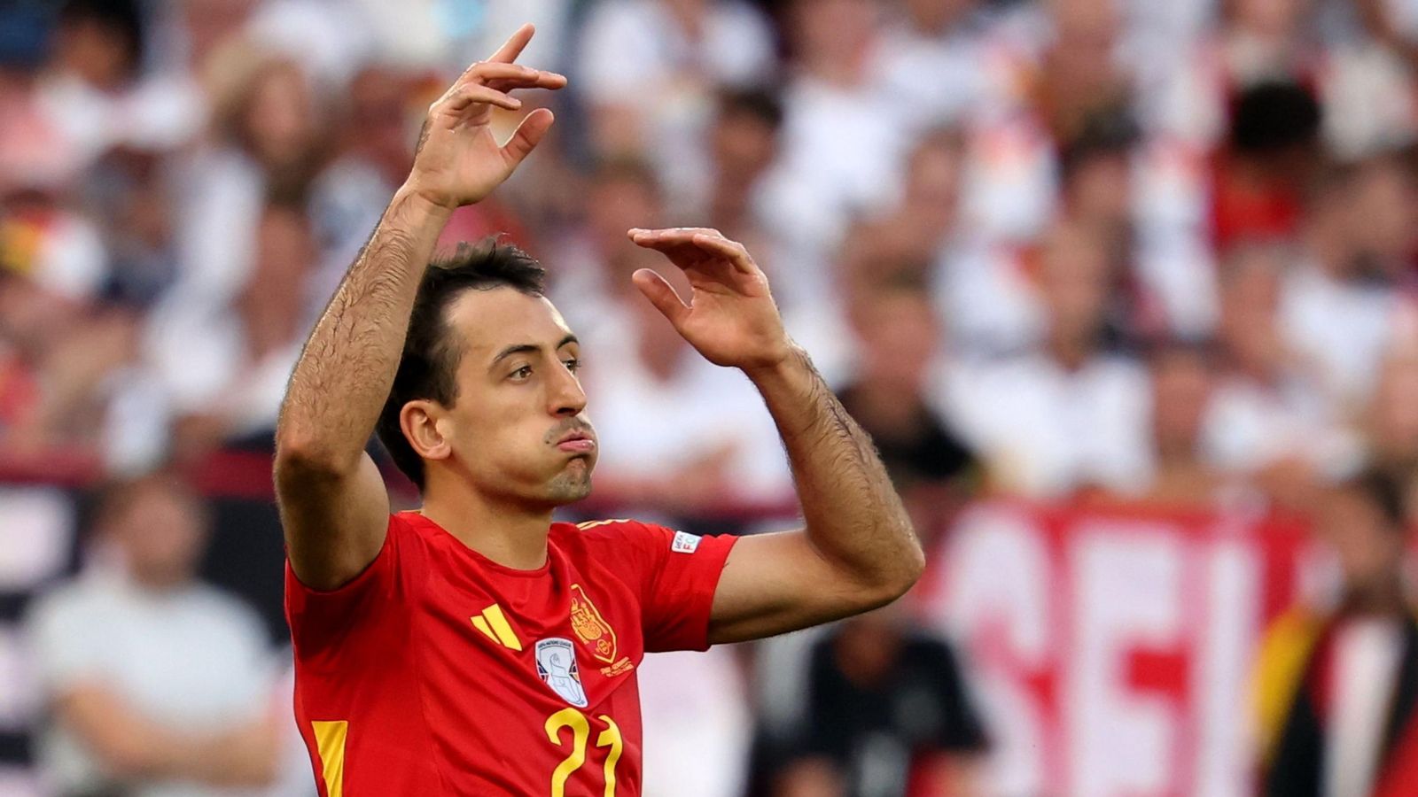 Las mejores fotos del España - Alemania