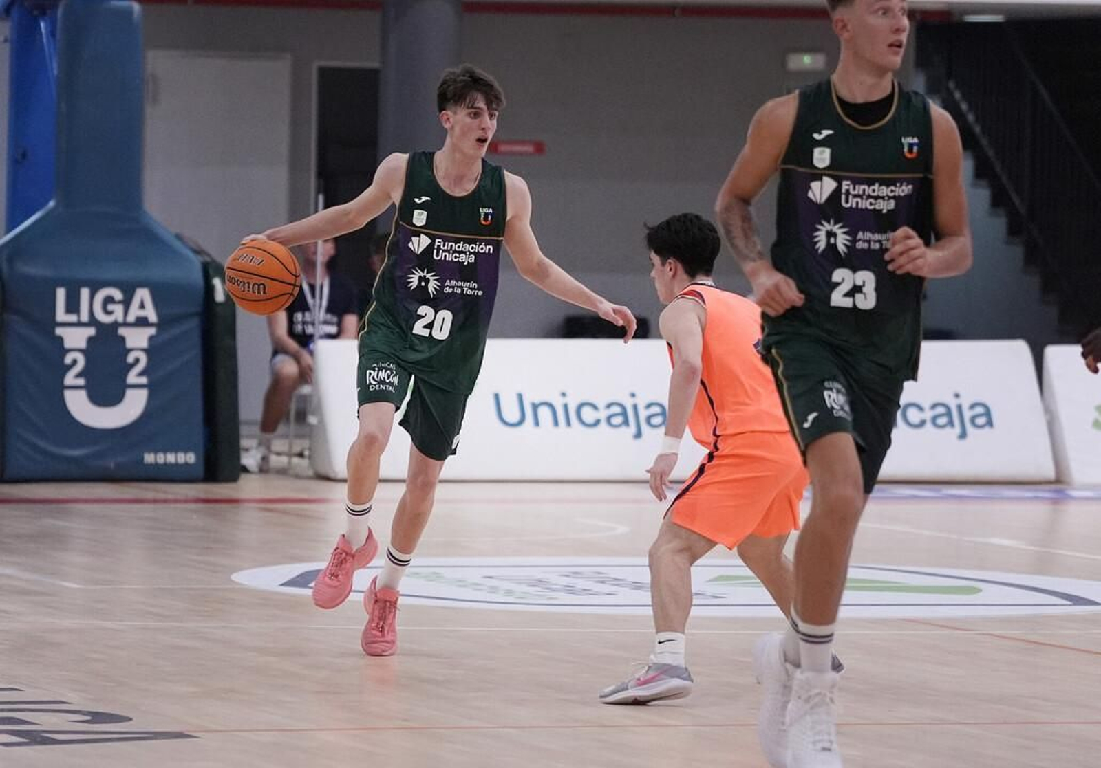 Liga U 22: El Unicaja plantó cara al Barça de Dabone hasta el final (70-87)