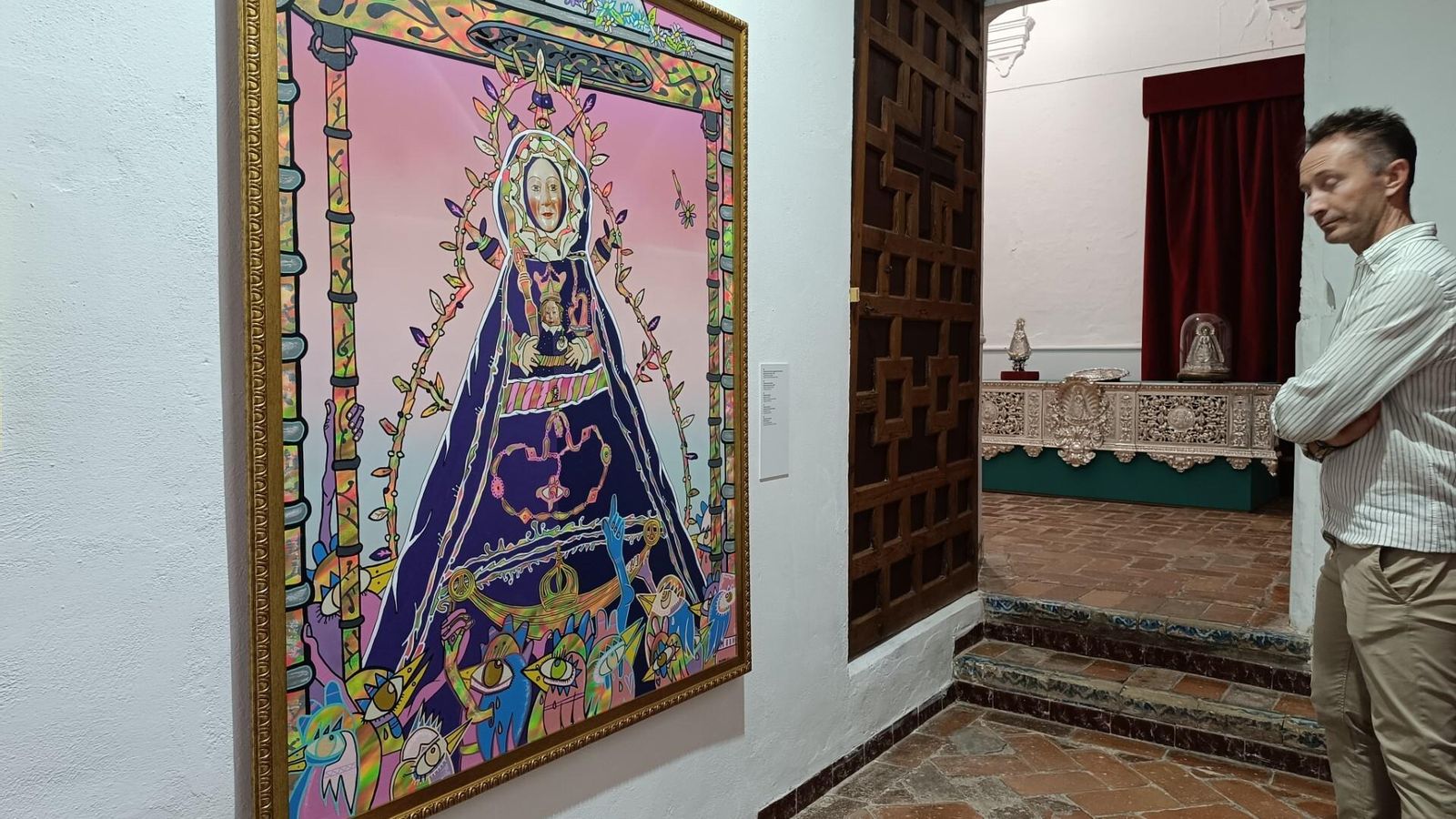 Obra del carmonense Denis dedicada a la Virgen de Gracia.