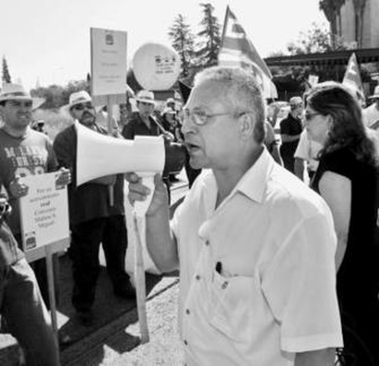 Una de las concentraciones que han realizado los trabajadores.