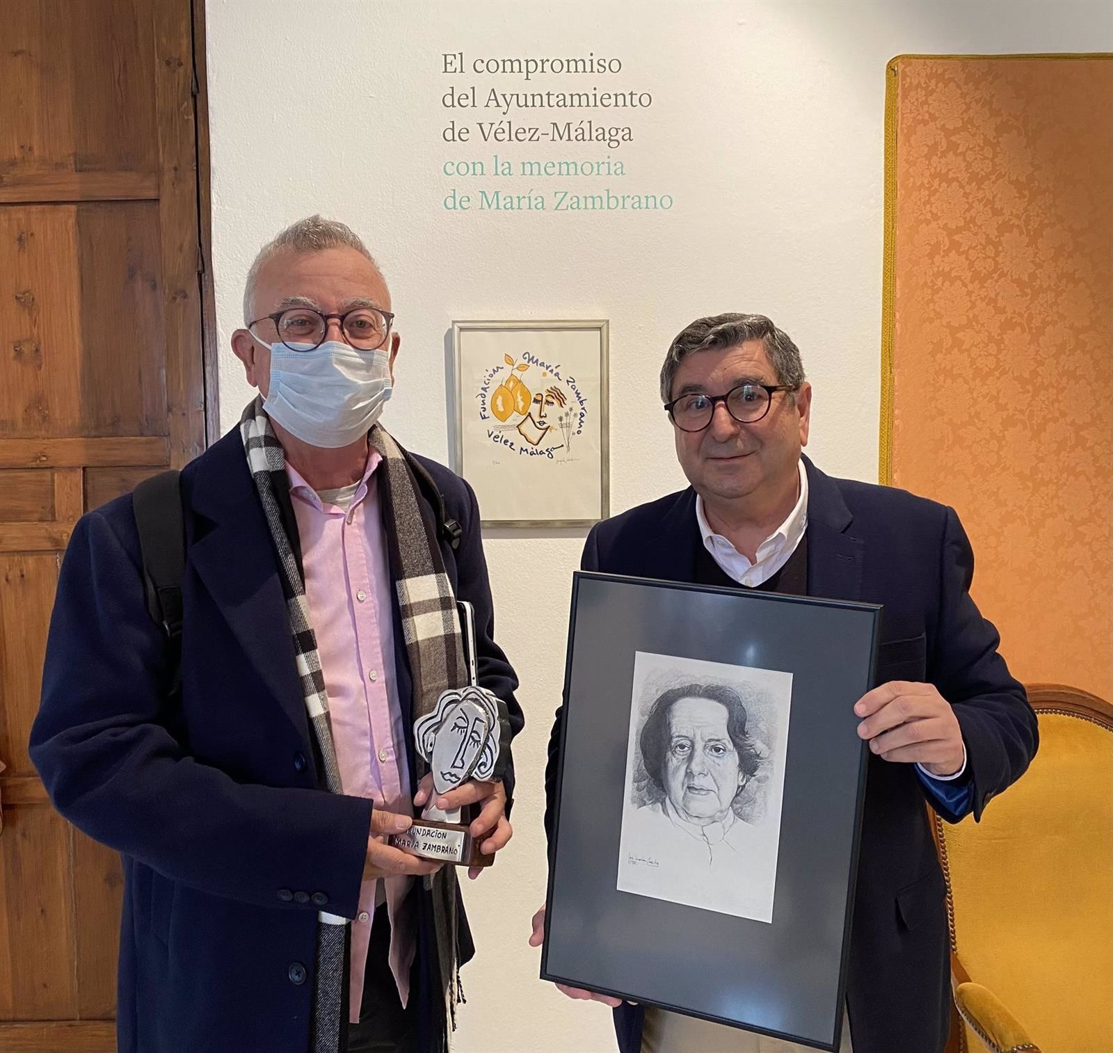 Donan a la Fundación María Zambrano la obra que ilustró un monográfico sobre la pensadora en la revista 'Litoral'