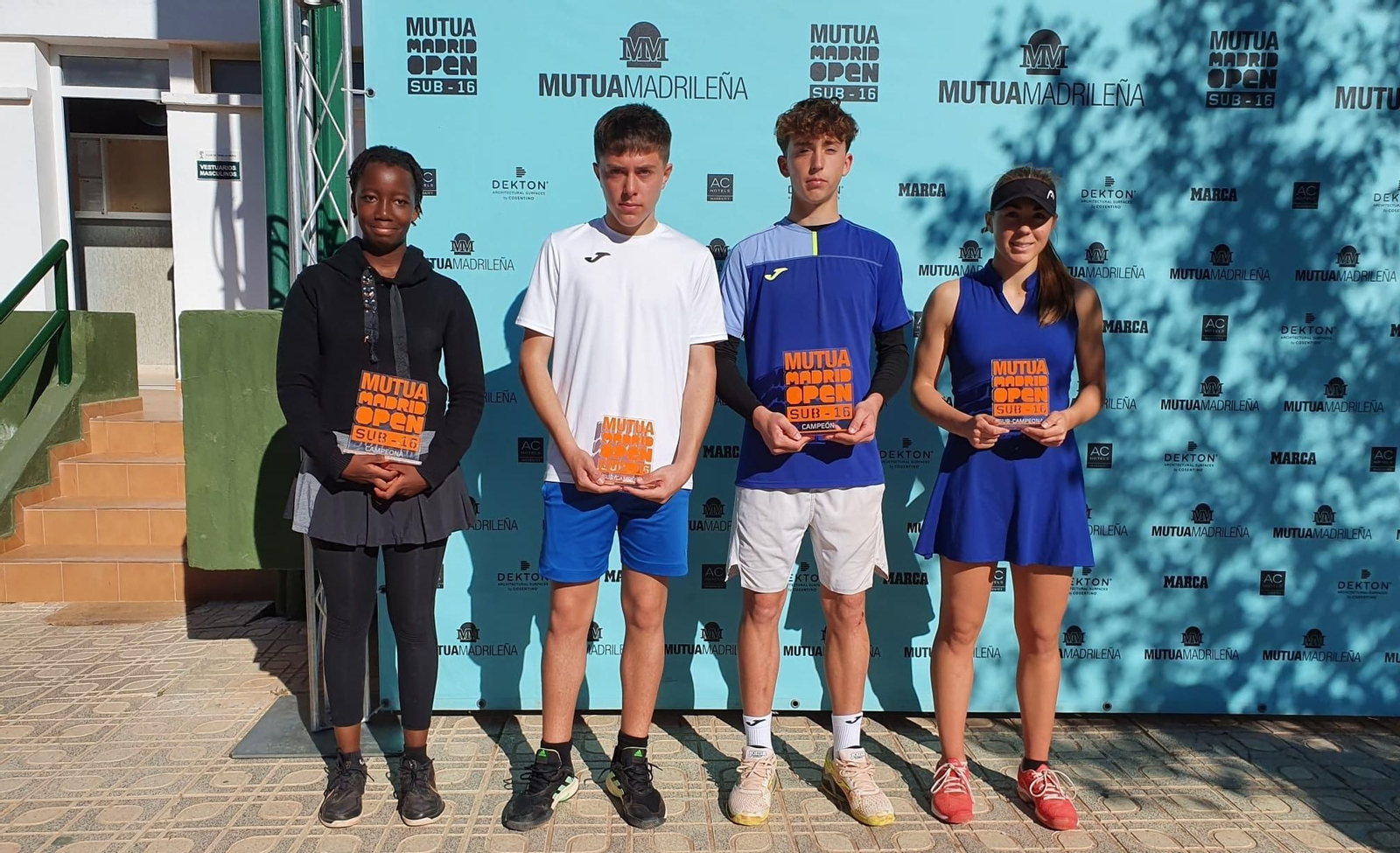 Ganadores y finalistas del torneo