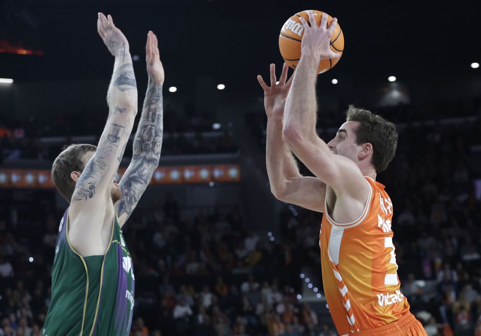 El Valencia Basket-Unicaja, en fotos