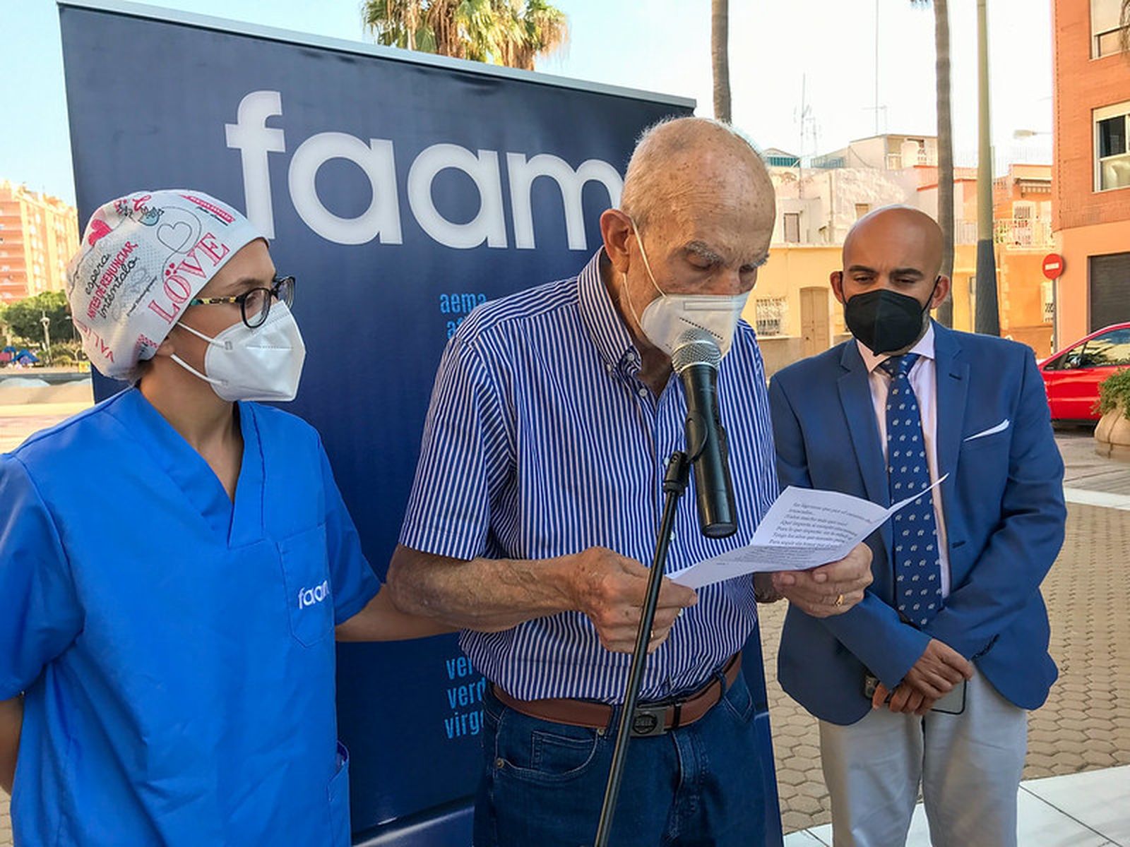 Acto celebrado por FAAM con sus mayores.