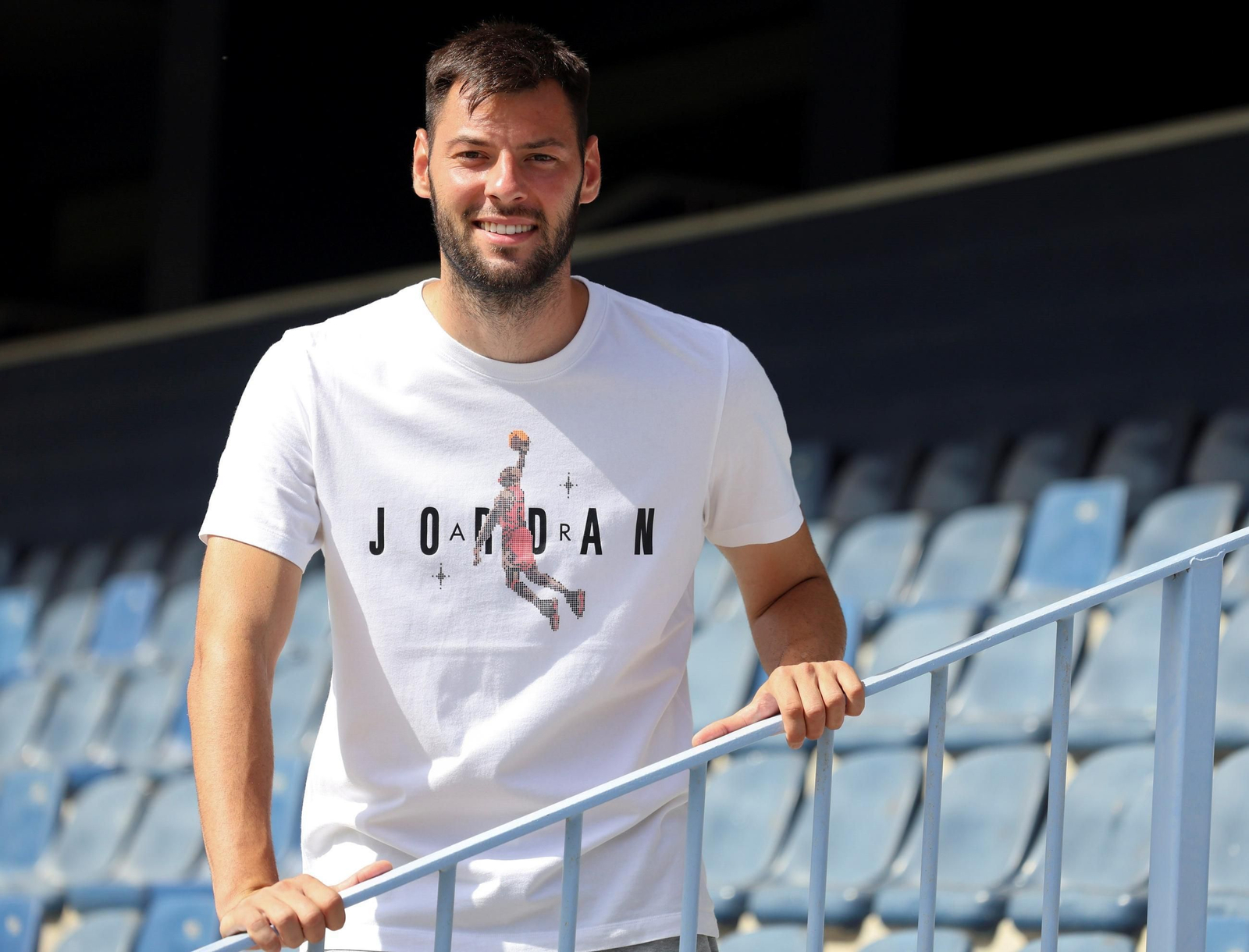 Las fotos de la entrevista a Roko Baturina, delantero del Málaga CF Las fotos de la entrevista a Roko Baturina, delantero del Málaga CF