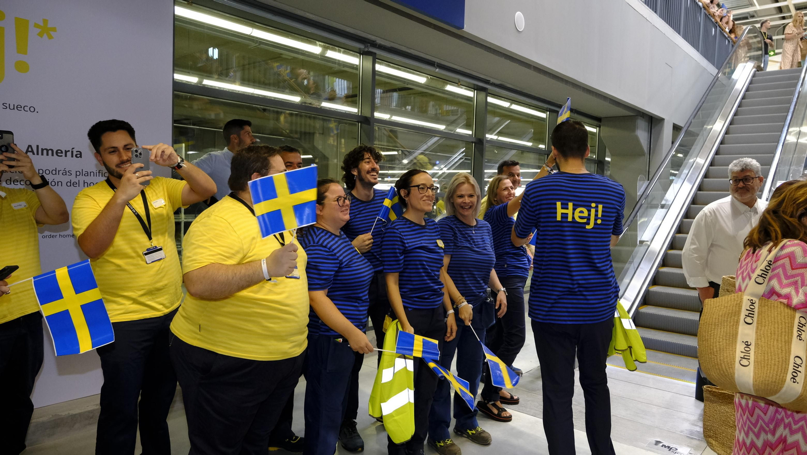 Imágenes de la inauguración de IKEA Almería