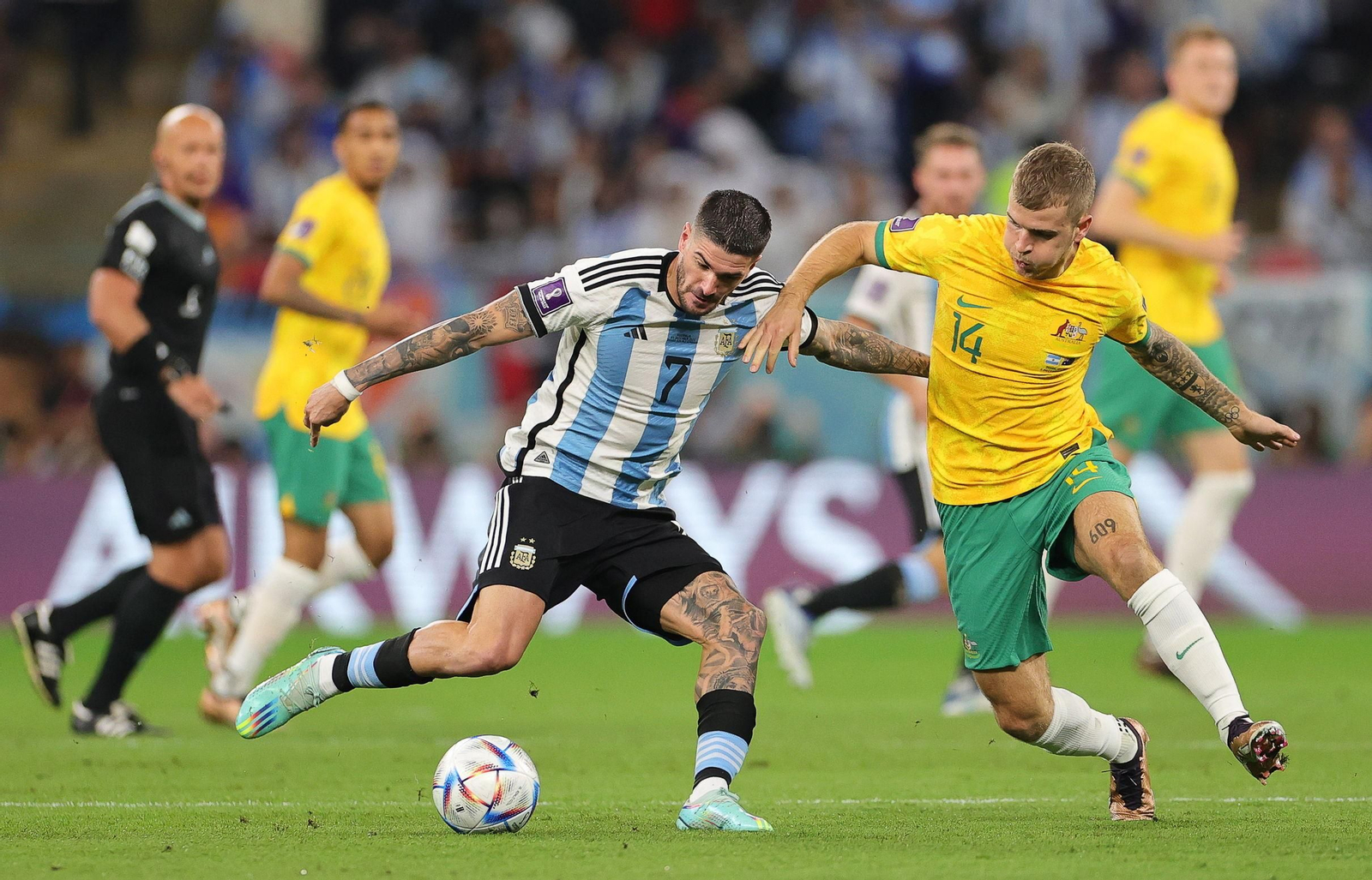 Las fotos del Argentina - Australia