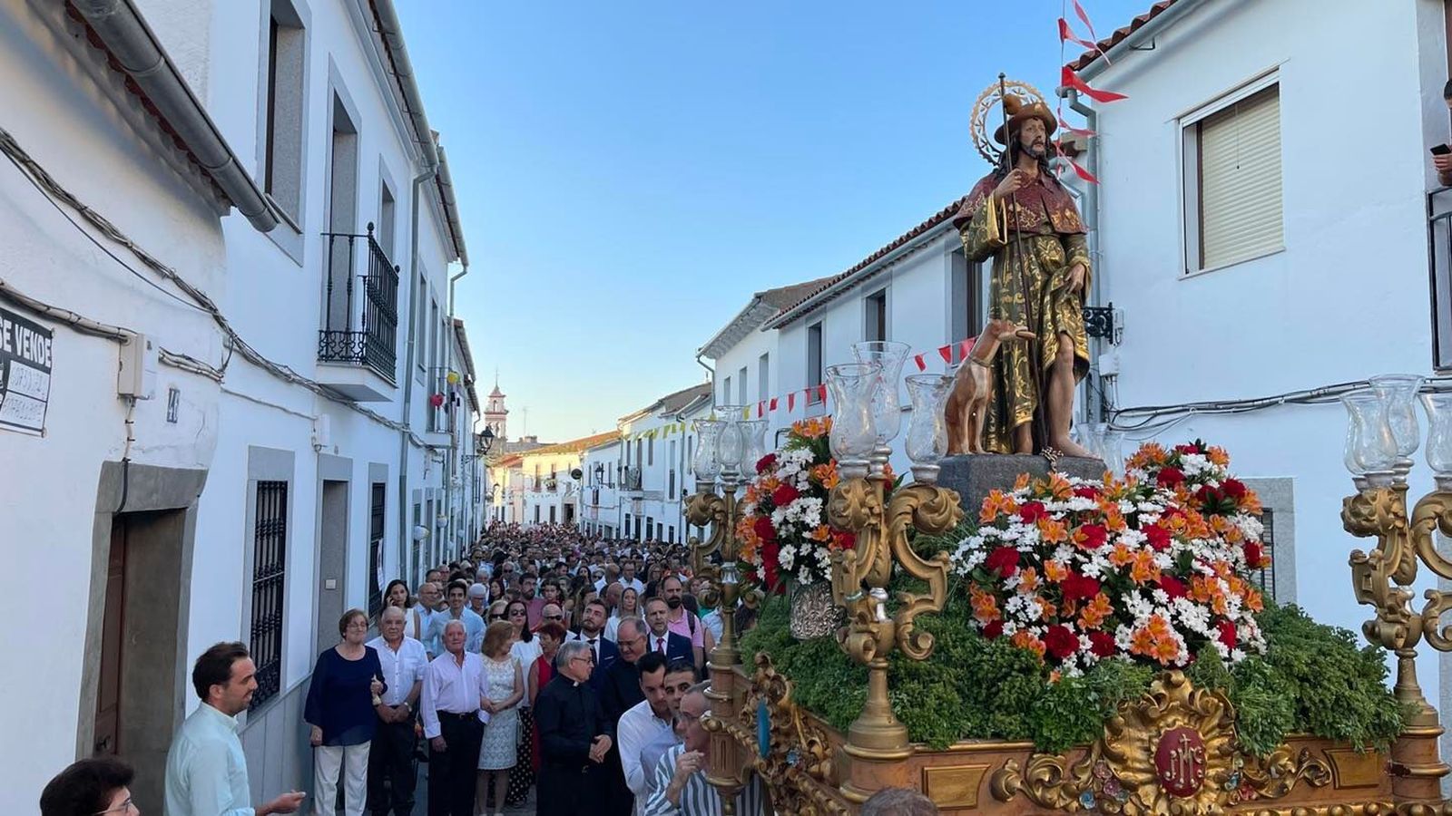 Las mejores imágenes de la celebración de San Roque en Dos Torres