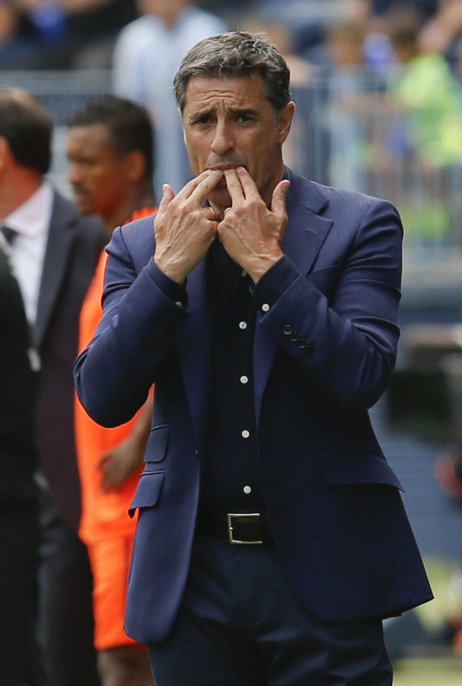 Las imágenes del Málaga-Valencia