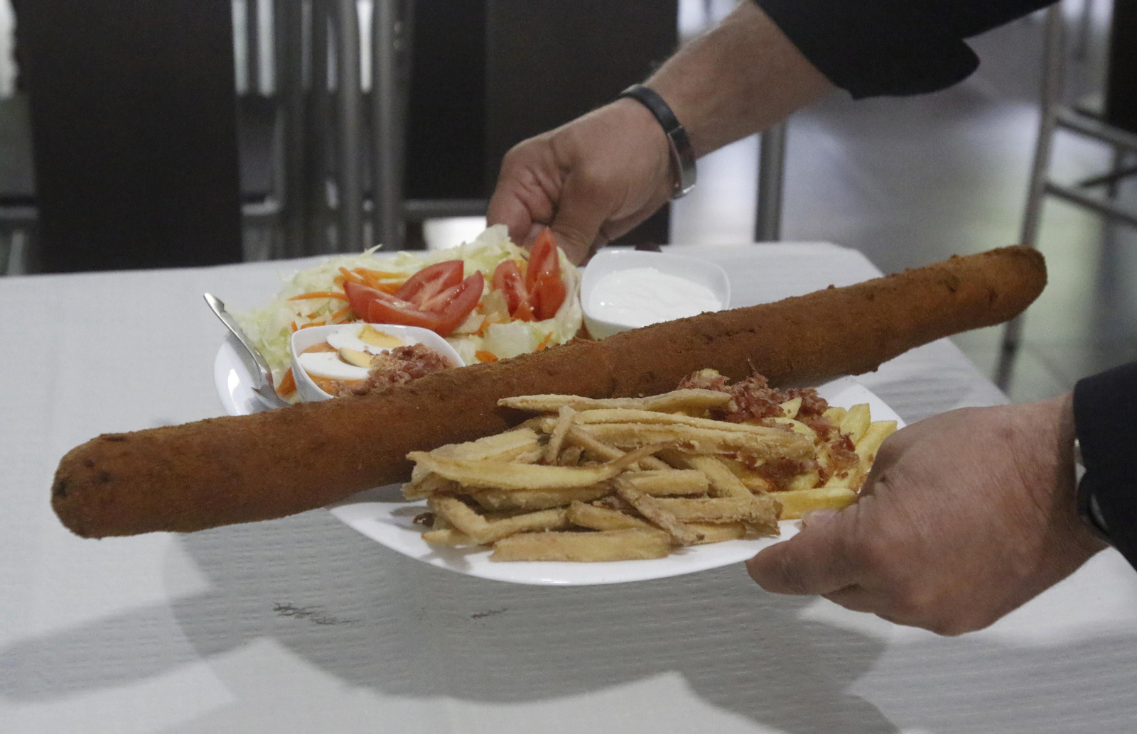 Un flamenquín para compartir.