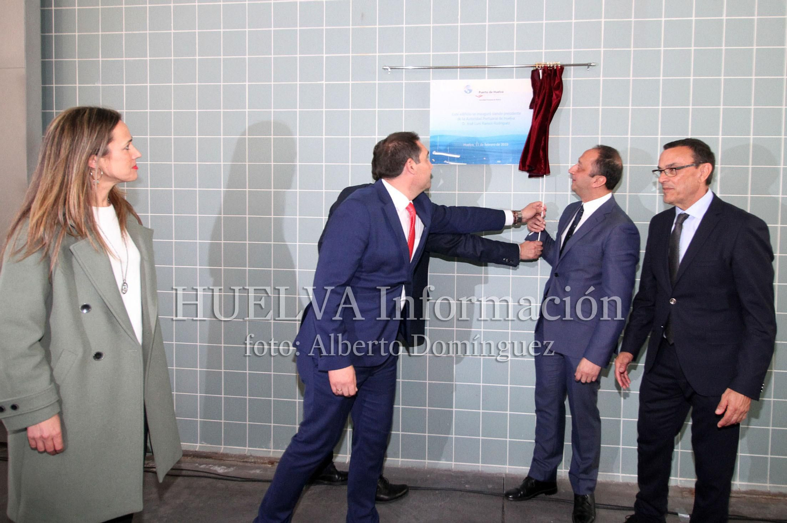 Inauguración de la Nueva Lonja del Puerto de Huelva, en imágenes