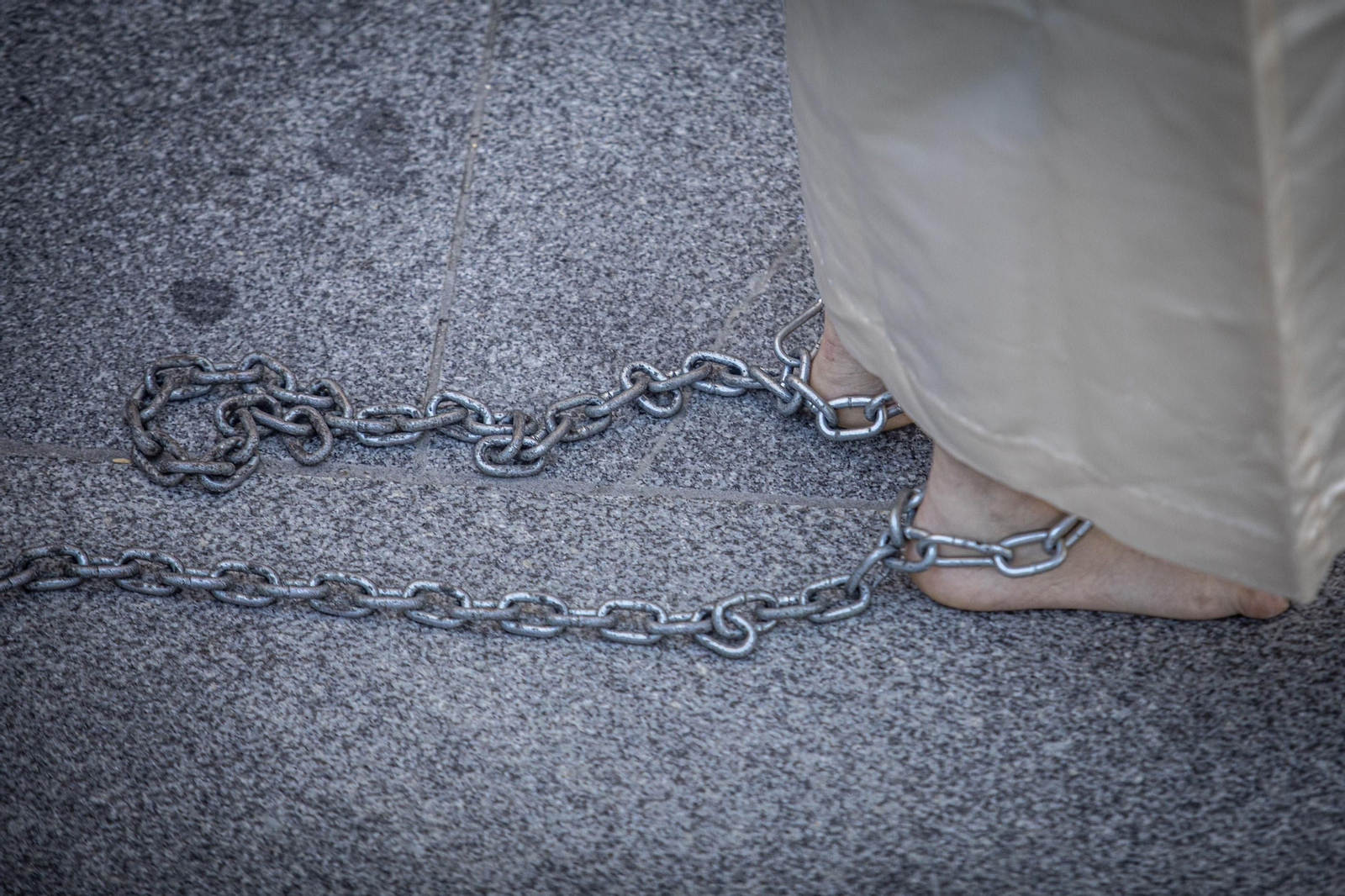 Las imágenes de la cofradía de Sentencia en la Semana Santa de Cádiz 2022