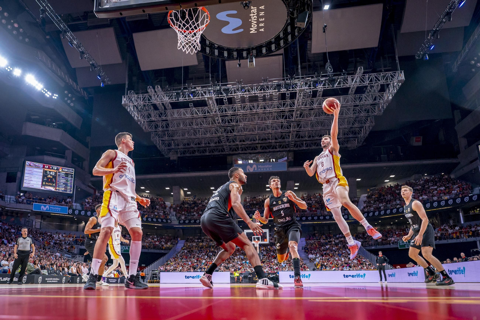 Las mejores fotos del España-Alemania de baloncesto