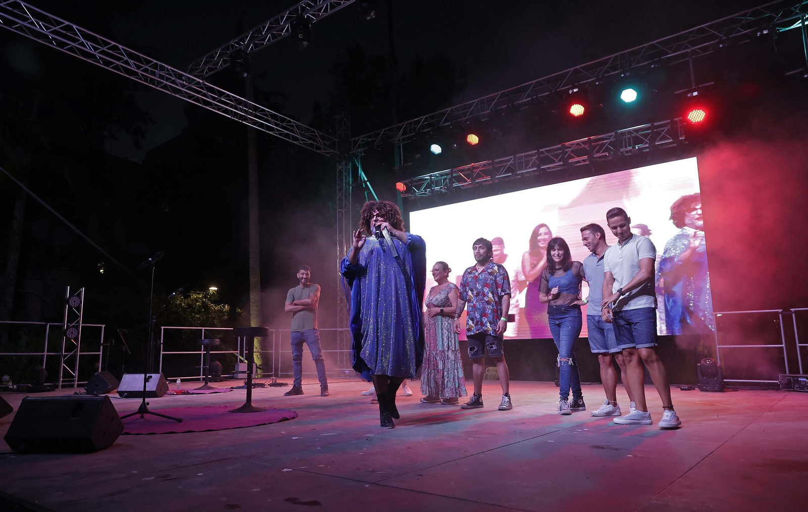 Fotos del espectáculo de Martita de Graná en Algeciras