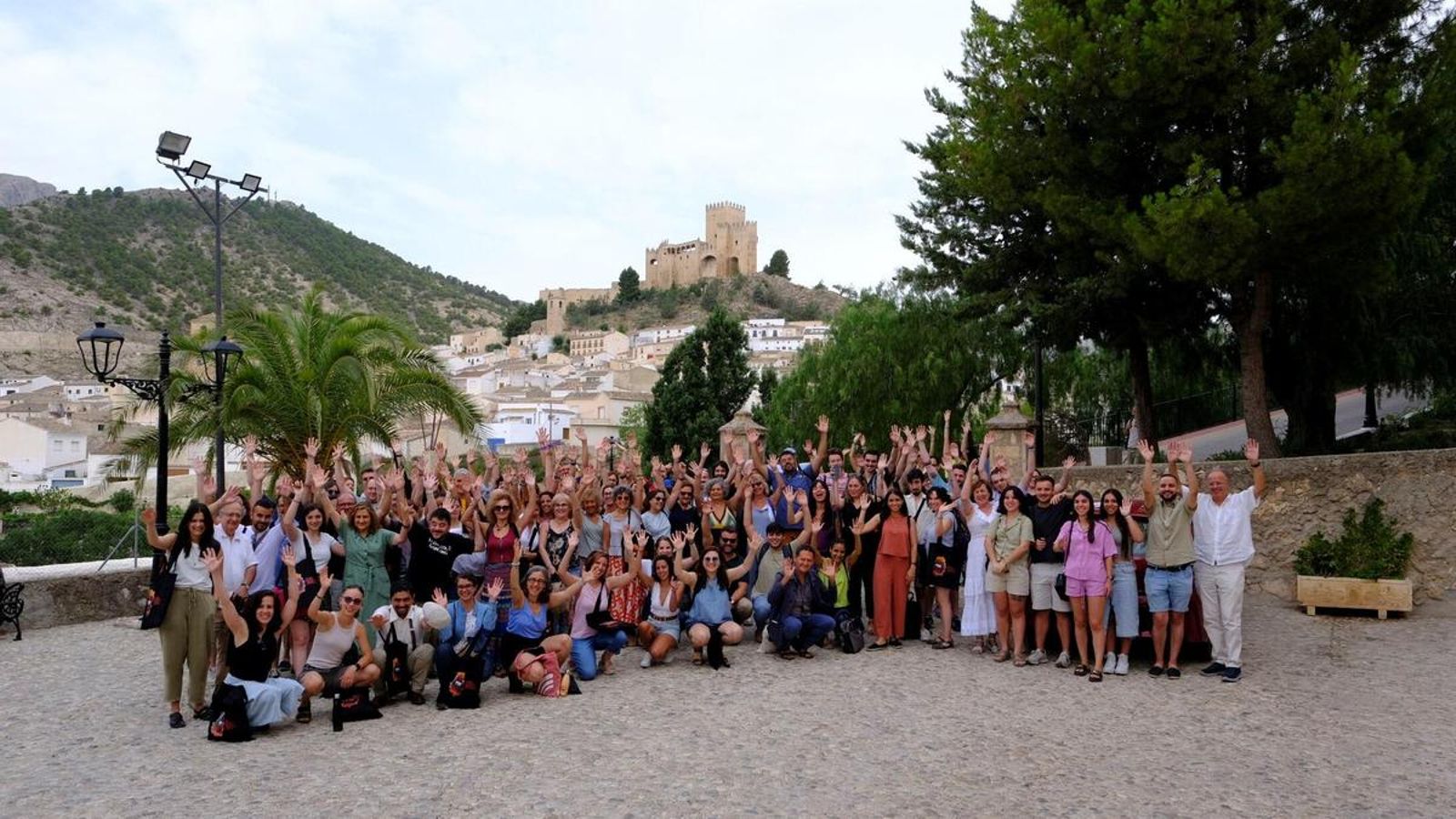 Alumnos de la academia de música y el seminario de Historia del Festival de Vélez-Blanco.