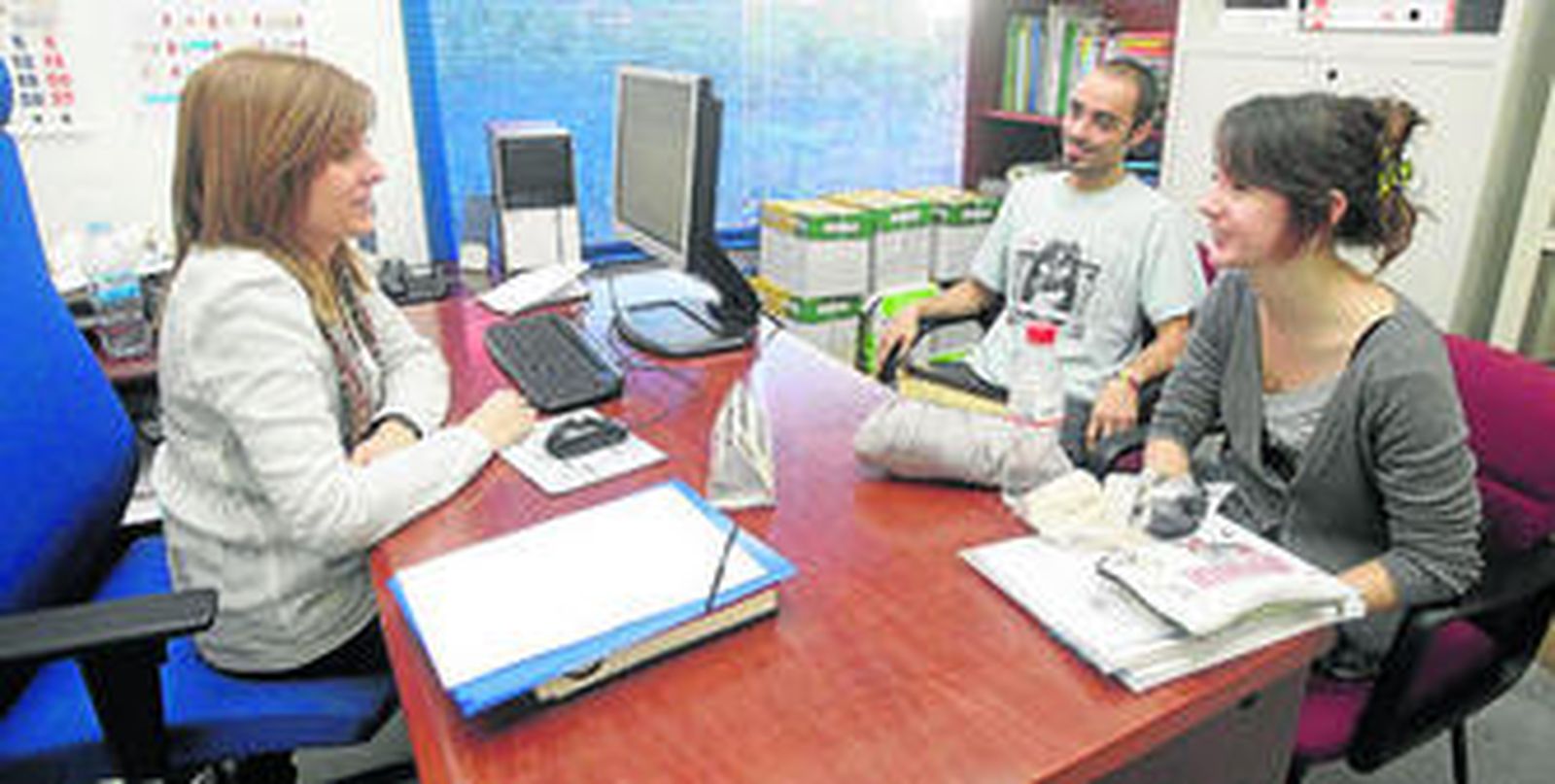 Dos generaciones comparten casa