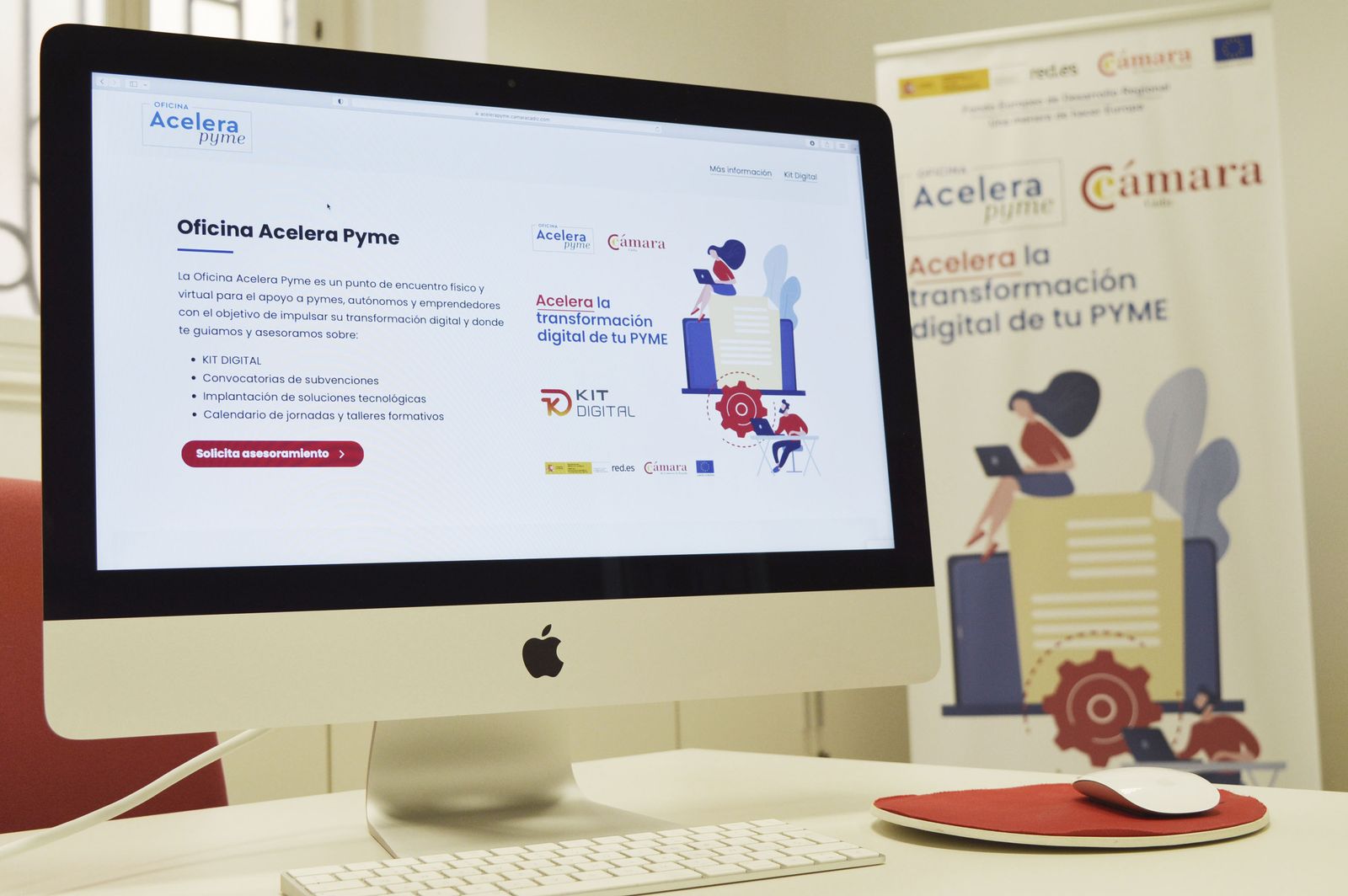 Plataforma de la Oficina Acelera Pyme.