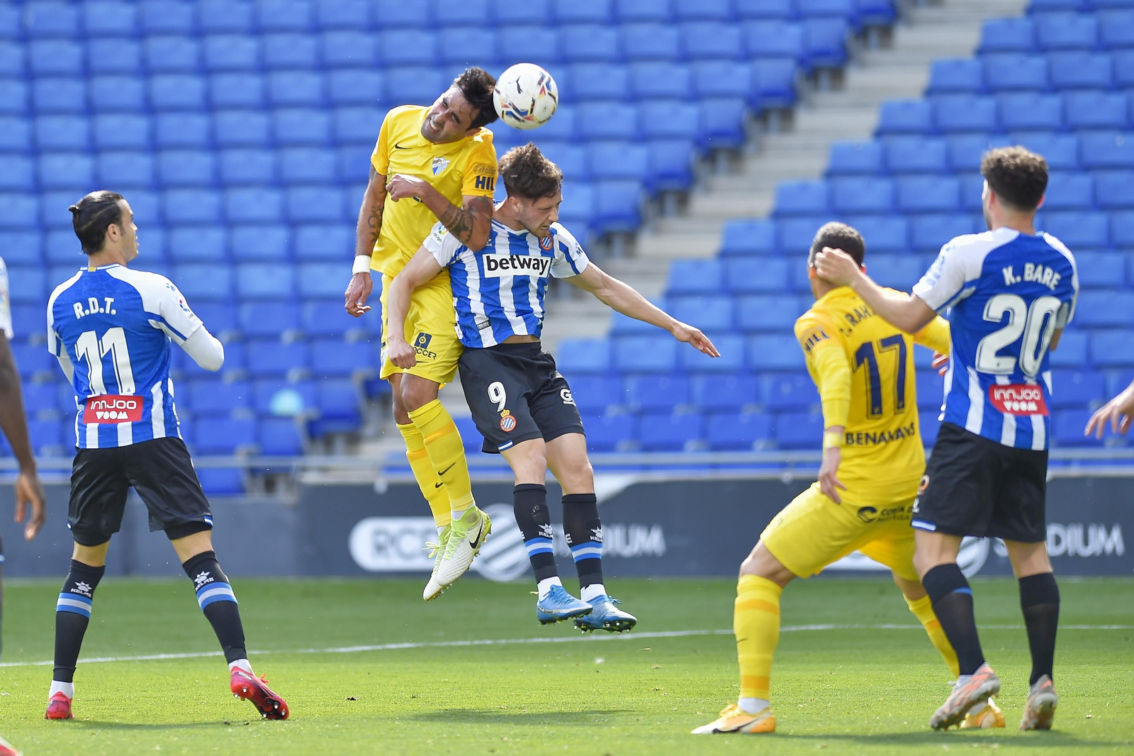 Las fotos del Espanyol - Málaga CF