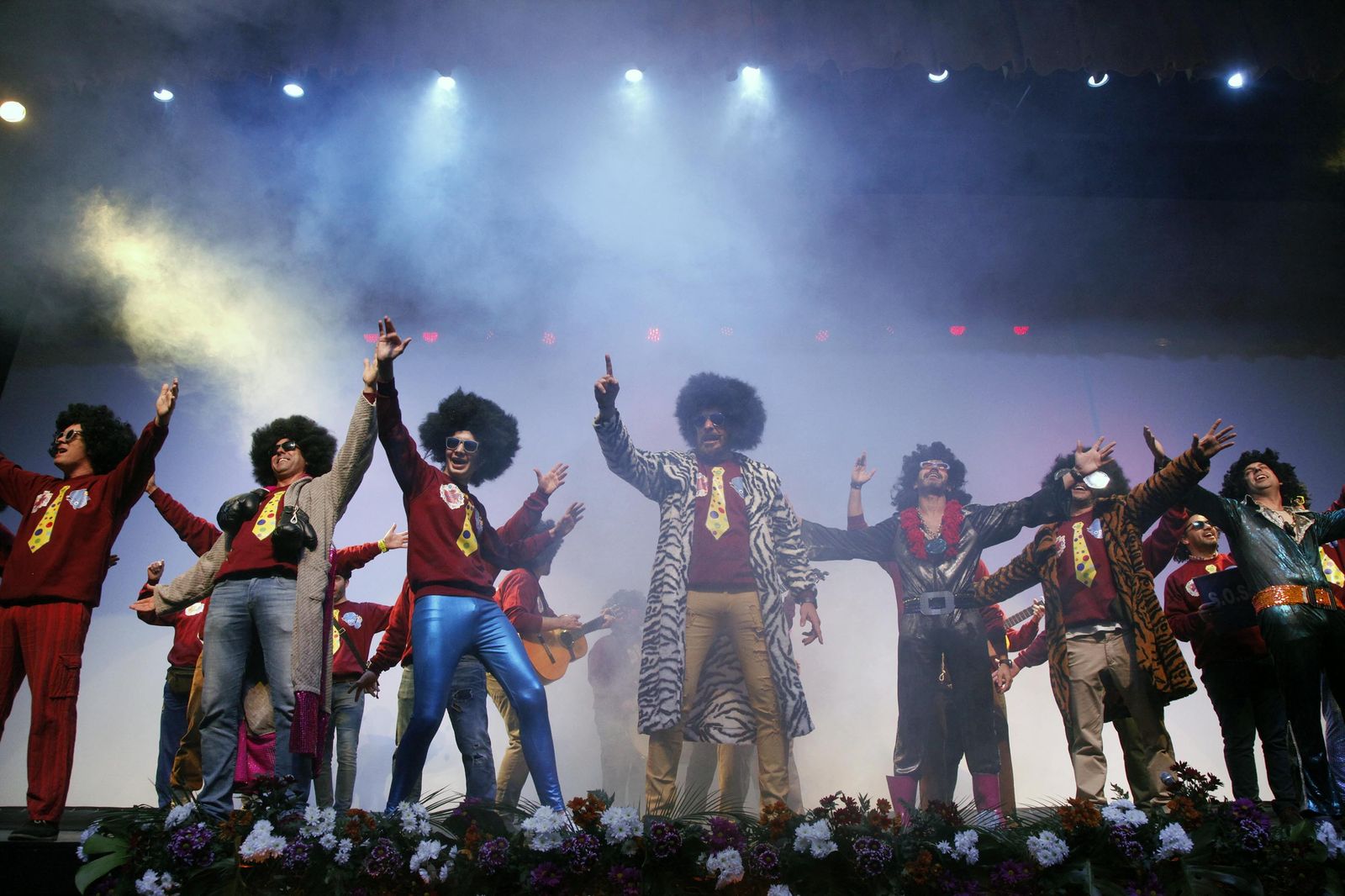 Pregón de Tikismikis en el Carnaval de Isla Cristina.