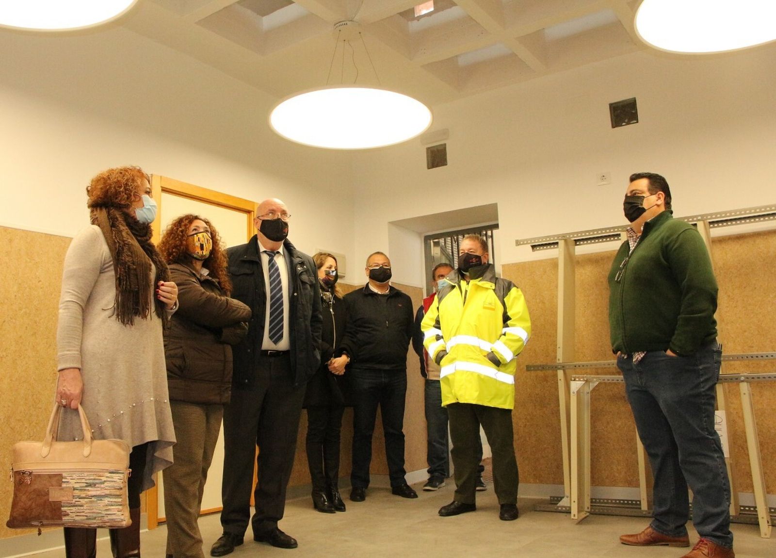 Adela Castaño, en el Ceip Julio Coloma.