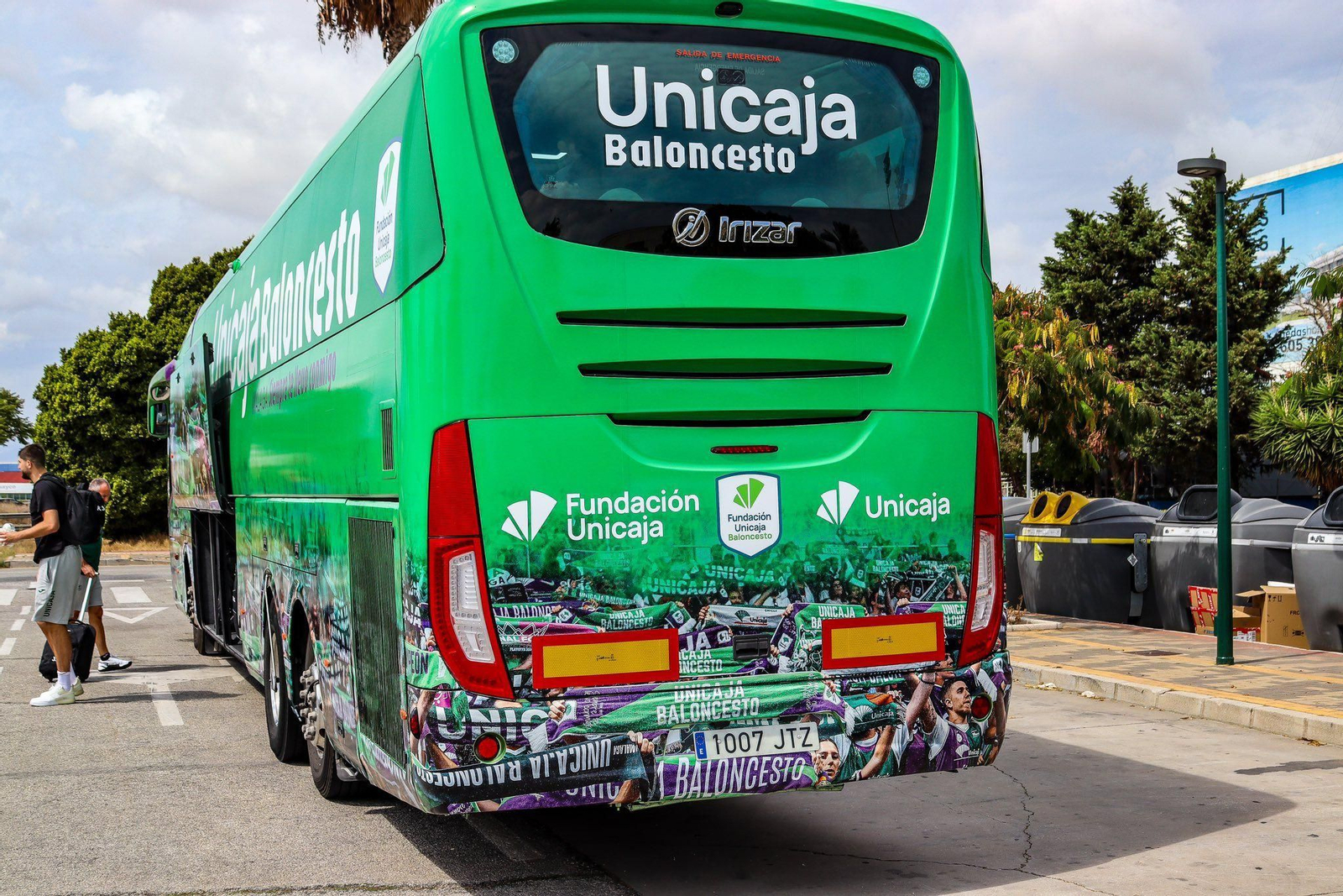 El Unicaja se va a Murcia en un nuevo autobús El Unicaja se va a Murcia en un nuevo autobús