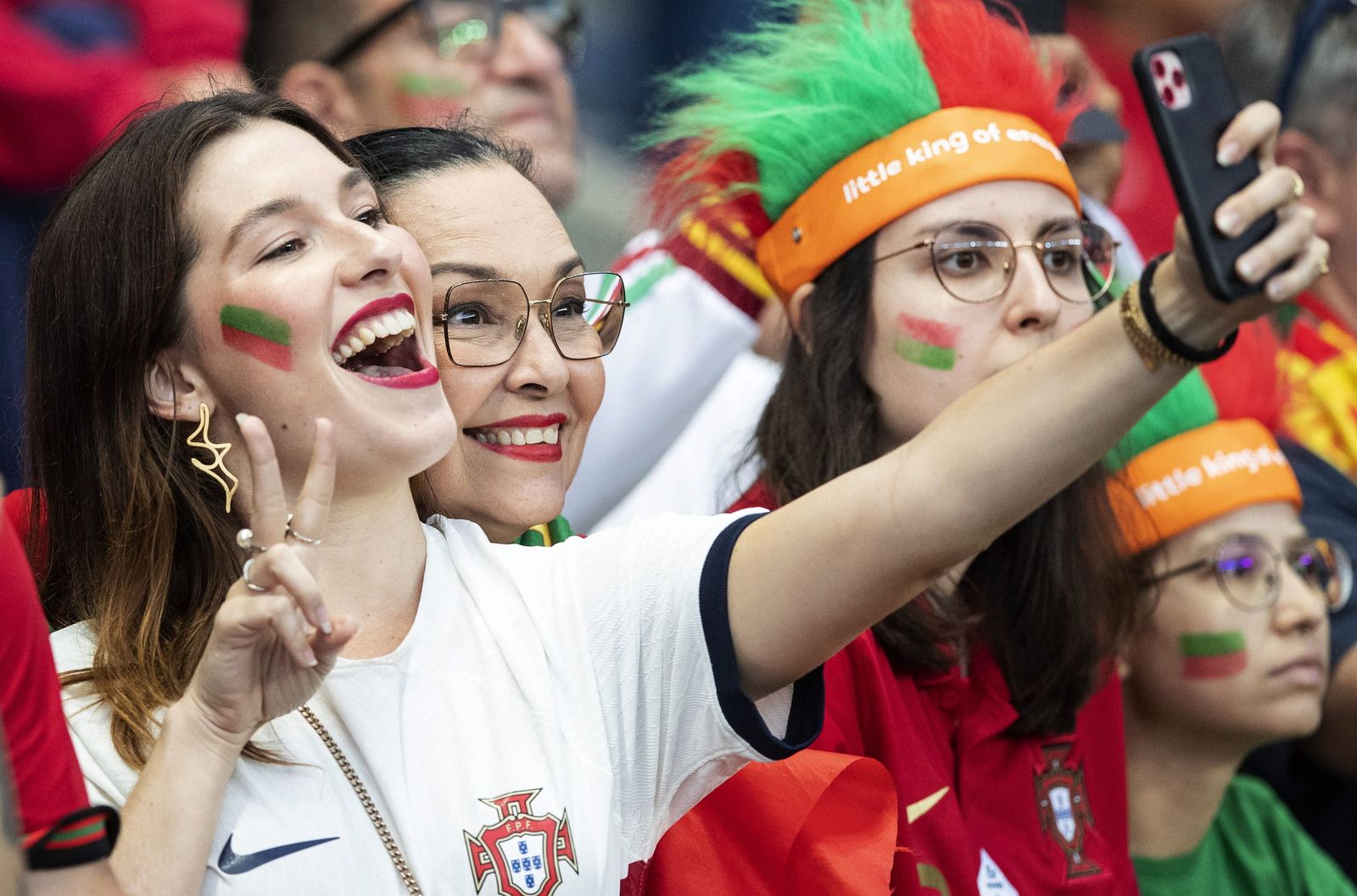 Las imágenes del triunfo de España en Portugal