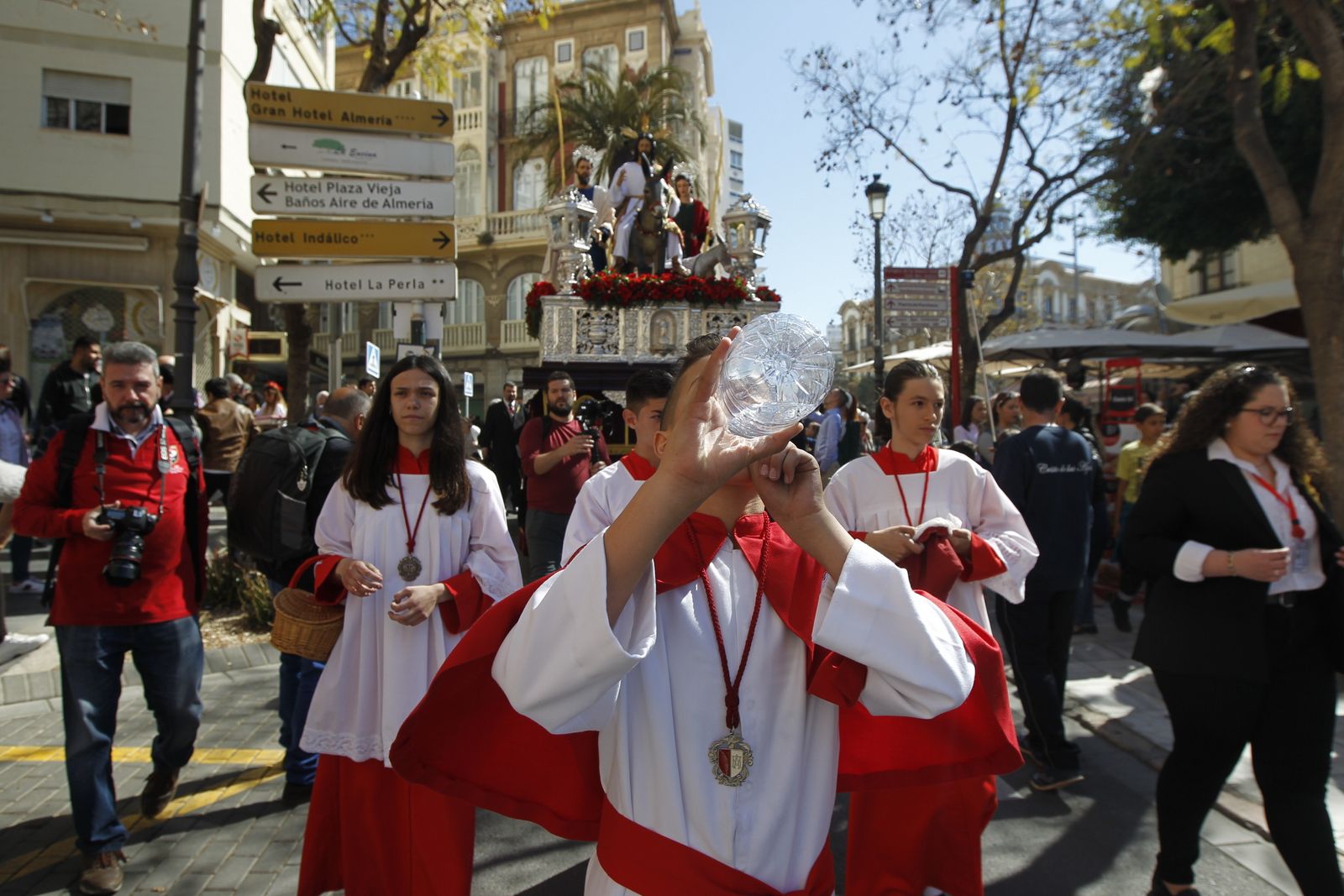 Imágenes Procesión de la Borriquita de Almería capital. Semana Santa 2019