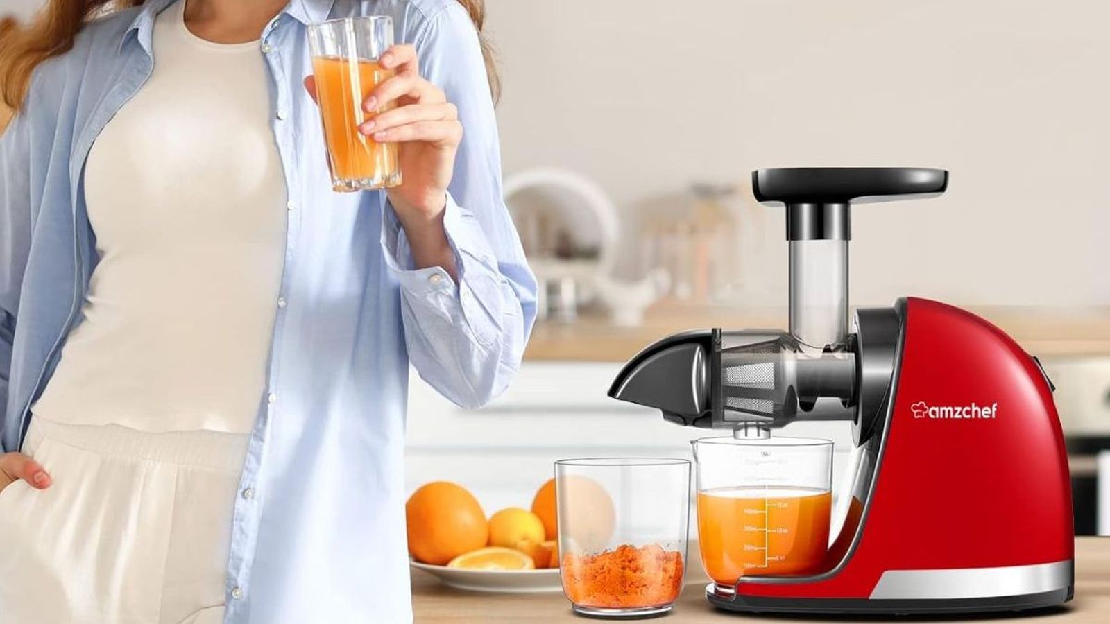 Esta licuadora de prensado en frío sirve para todo y está rebajadísima en Amazon ¡por tiempo limitado!