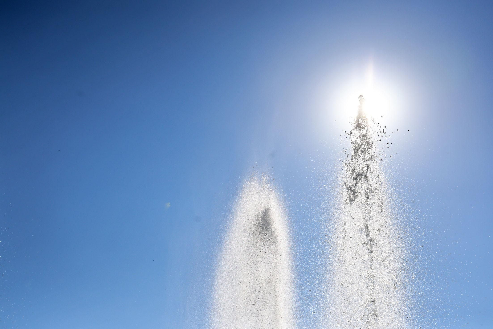 Imágenes de la Avenida de Andalucía en las mañanas de verano
