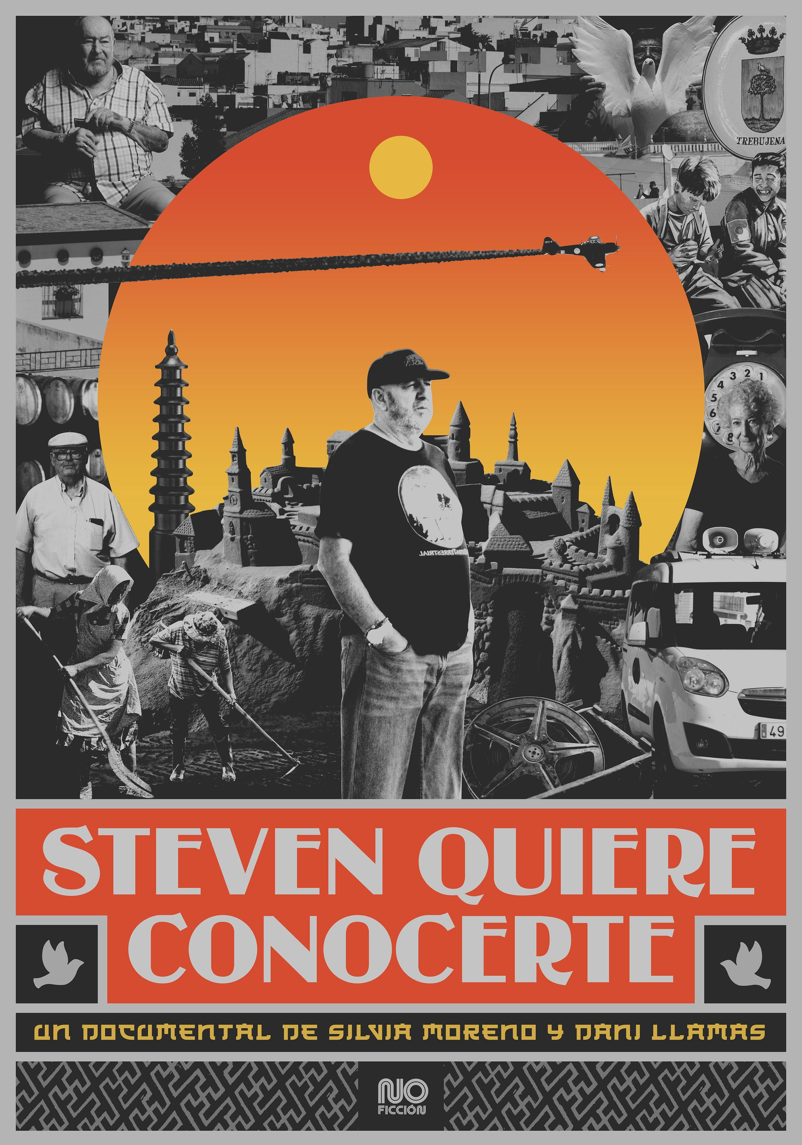 Cartel de 'Steven quiere conocerte' realizado por Ezequiel Barranco.