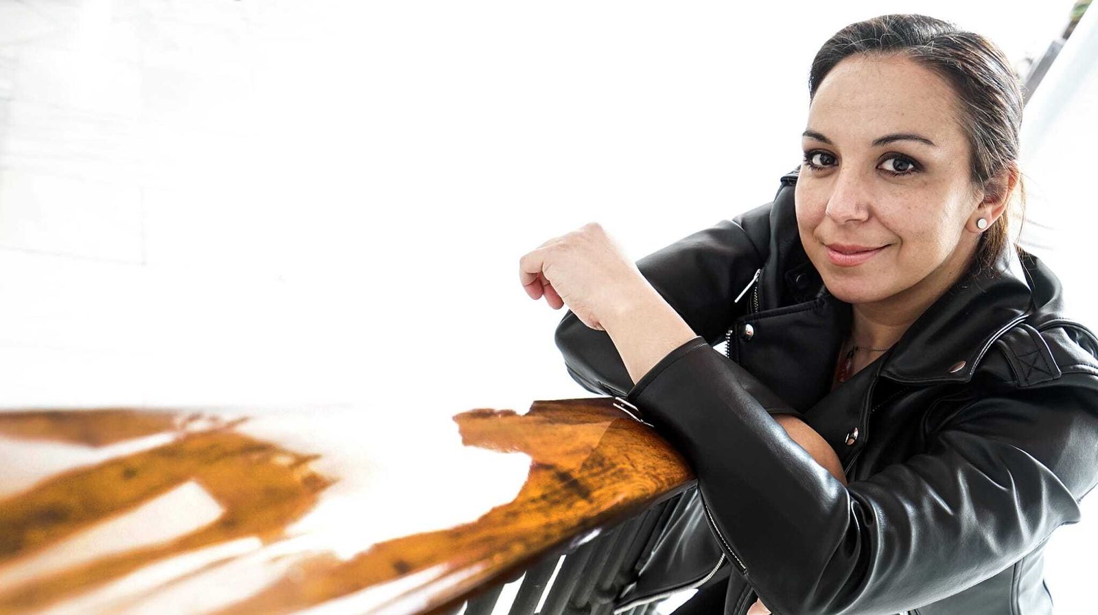 Sara Cano posa para Diario de Jerez.