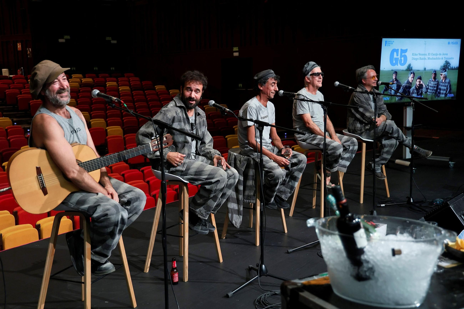 El G-5 presenta su nuevo disco en Sevilla