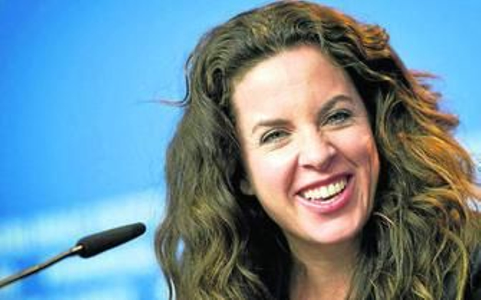 Claudia Llosa, ayer, en la Berlinale.