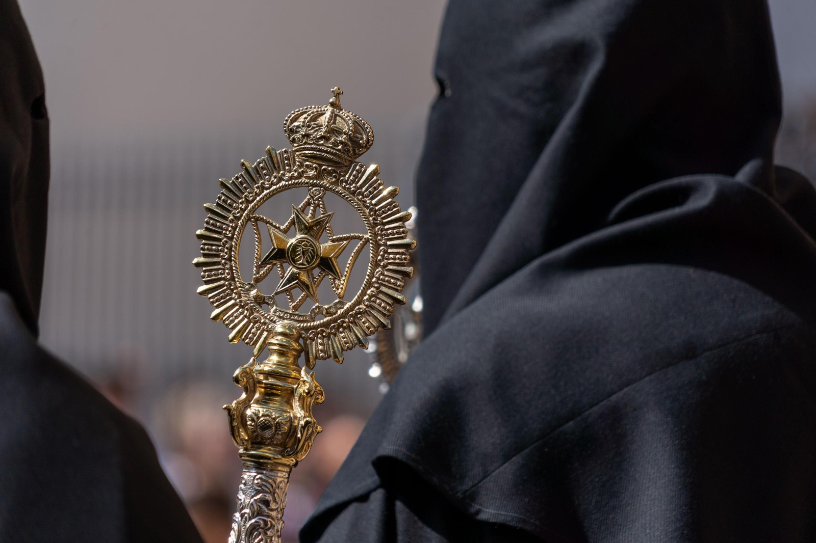 Domingo de Ramos: Imágenes de la procesión de La Sagrada Cena y Maria Santísima del Rosario