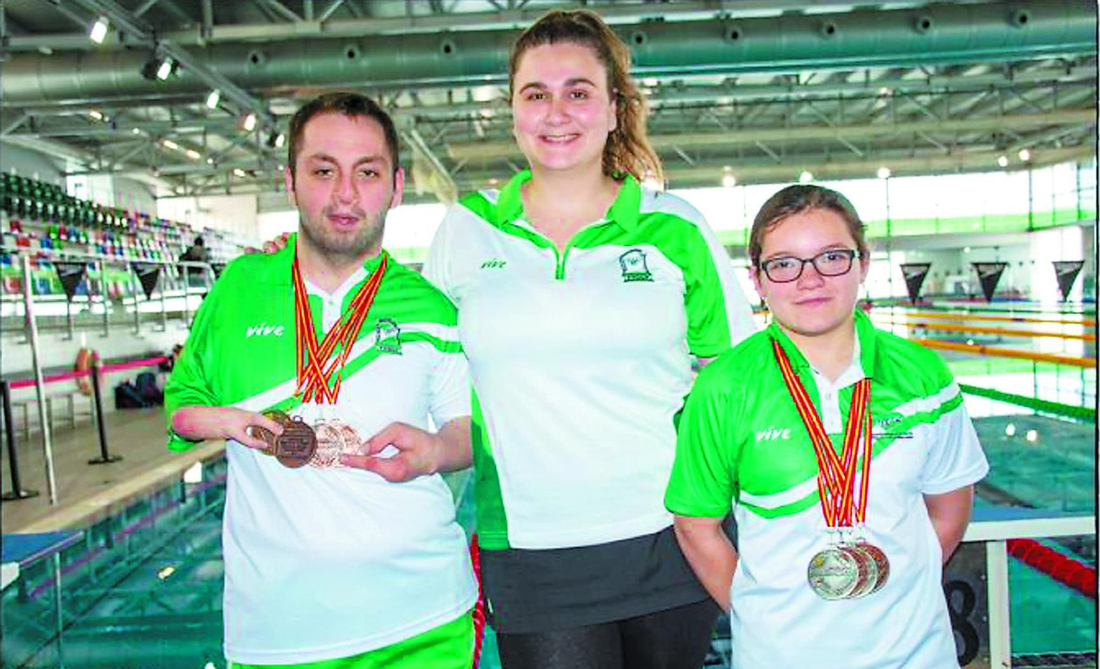 Alejandro y Aitana, dos coleccionistas de medallas