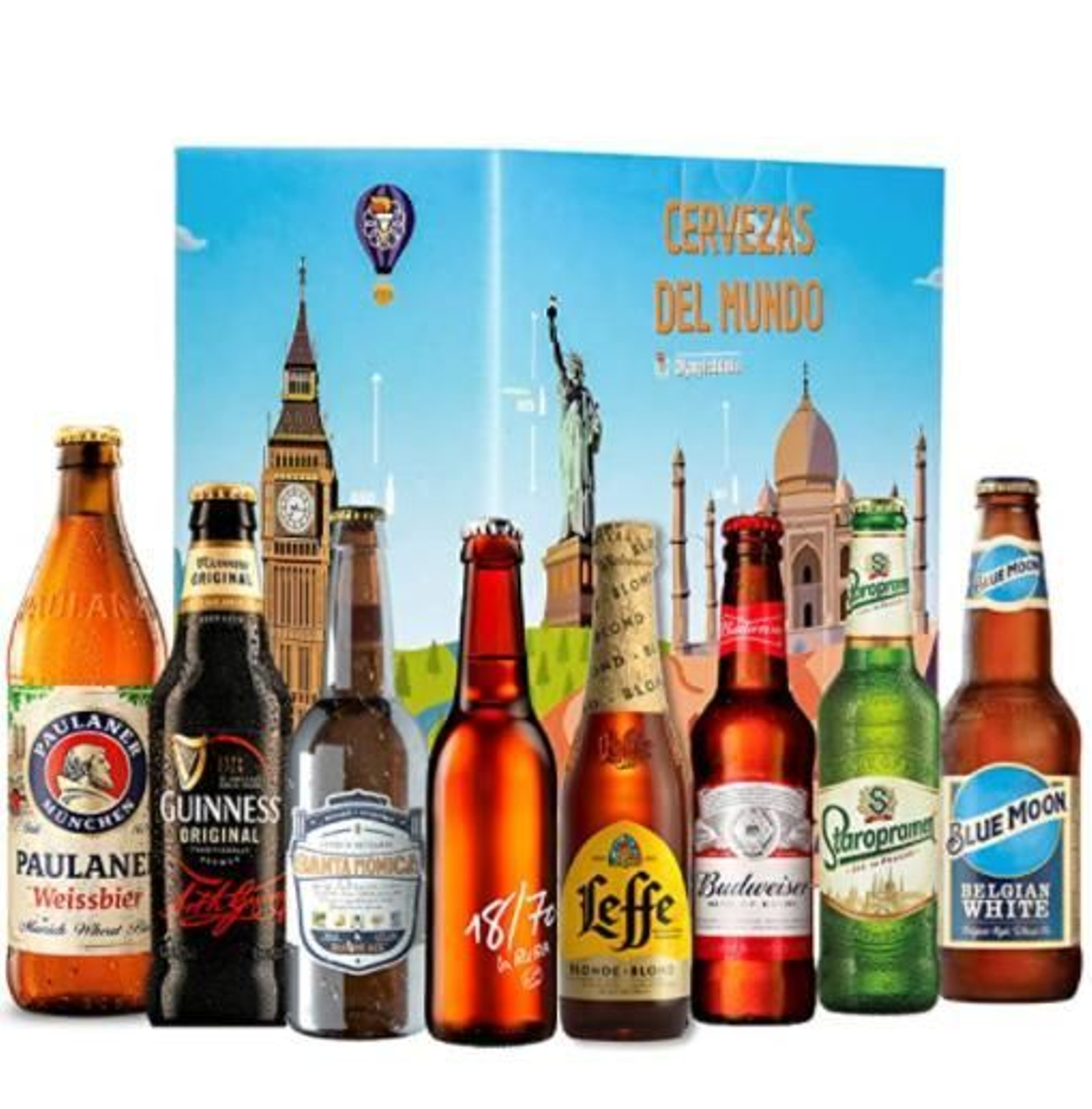 Pack cervezas del  mundo